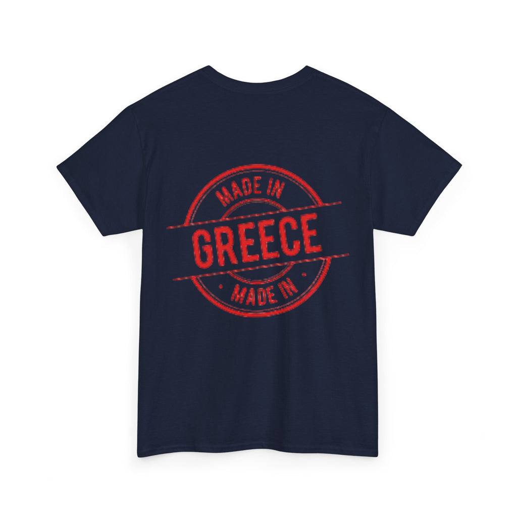 Balkan Blood Tee | Unisex Heavy Cotton T-Shirt, Greece Souvenir Shirt, Travel Gift, Casual Wear, Unique Graphic Tee