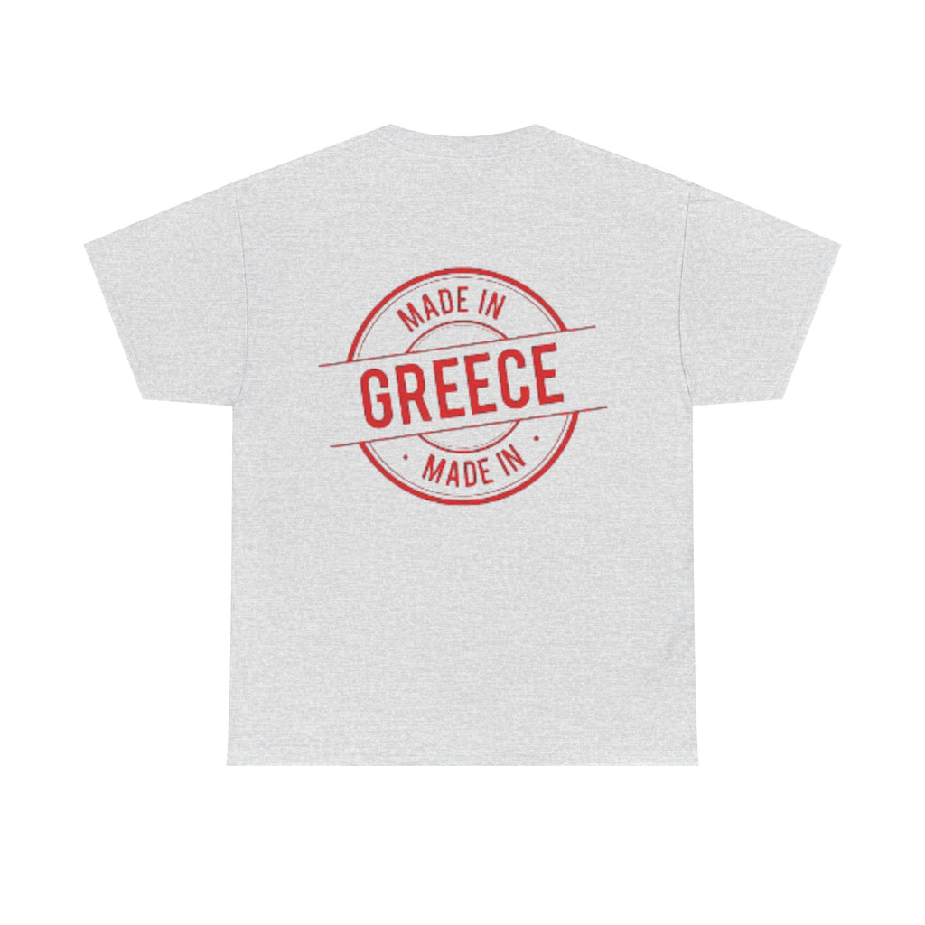 Balkan Blood Tee | Unisex Heavy Cotton T-Shirt, Greece Souvenir Shirt, Travel Gift, Casual Wear, Unique Graphic Tee
