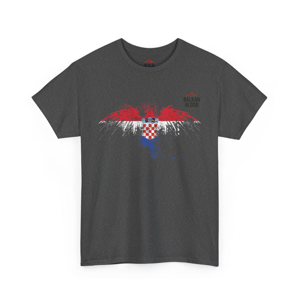 Croatia/Zagreb Unisex Heavy Cotton Tee