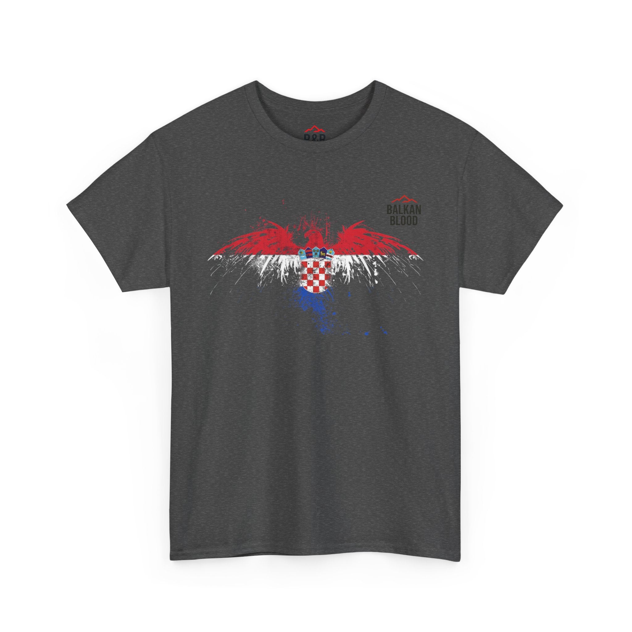 Croatia/Zagreb Unisex Heavy Cotton Tee