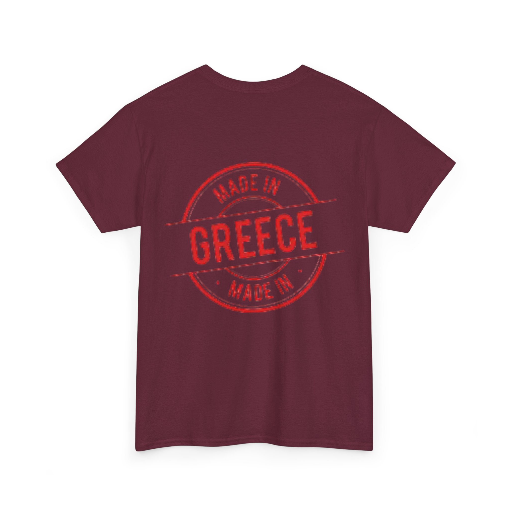 Balkan Blood Tee | Unisex Heavy Cotton T-Shirt, Greece Souvenir Shirt, Travel Gift, Casual Wear, Unique Graphic Tee