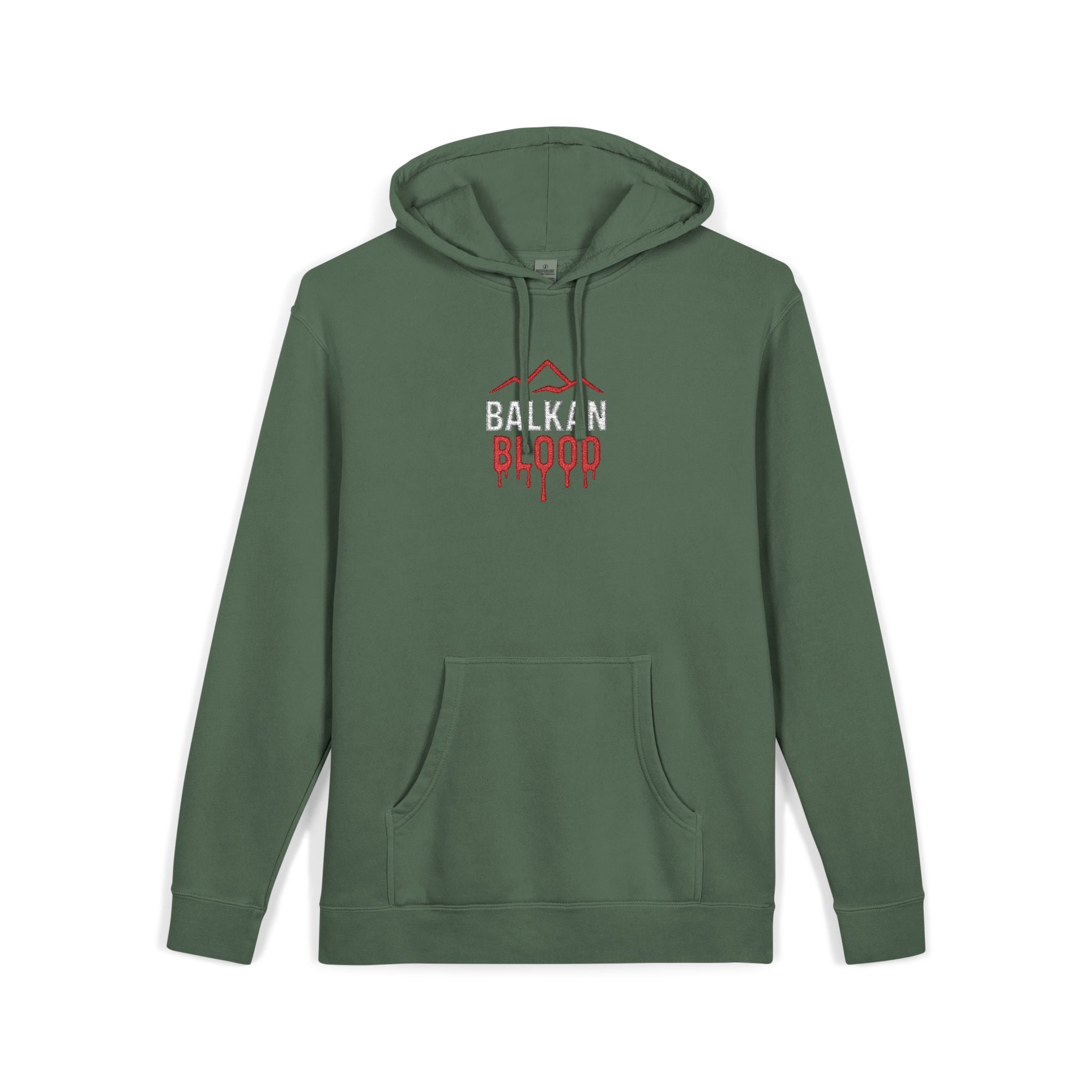 Unisex Pigment-Dyed Hoodie (Embroidery)