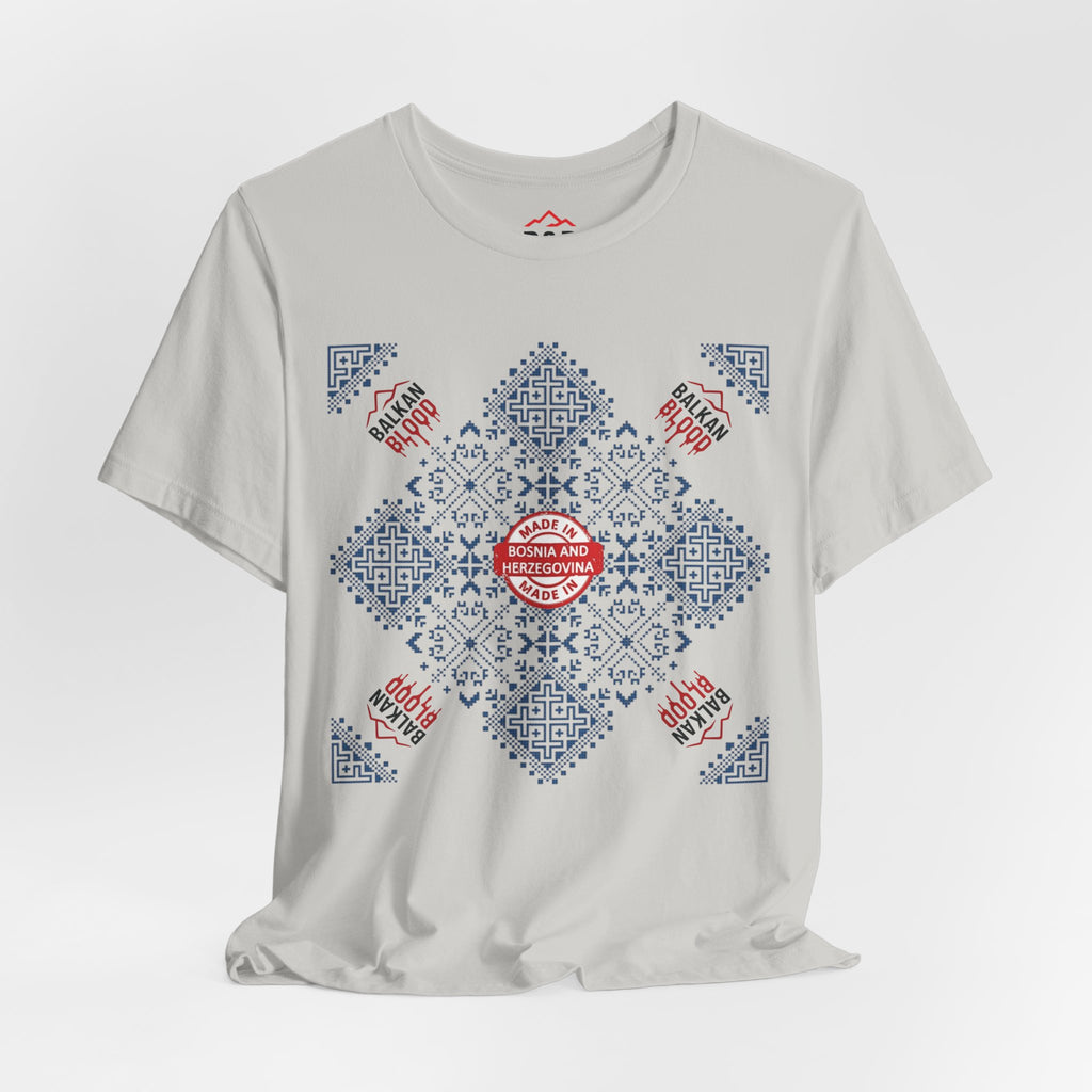 Bosnia Heritage Unisex Tee, Cultural Pride,