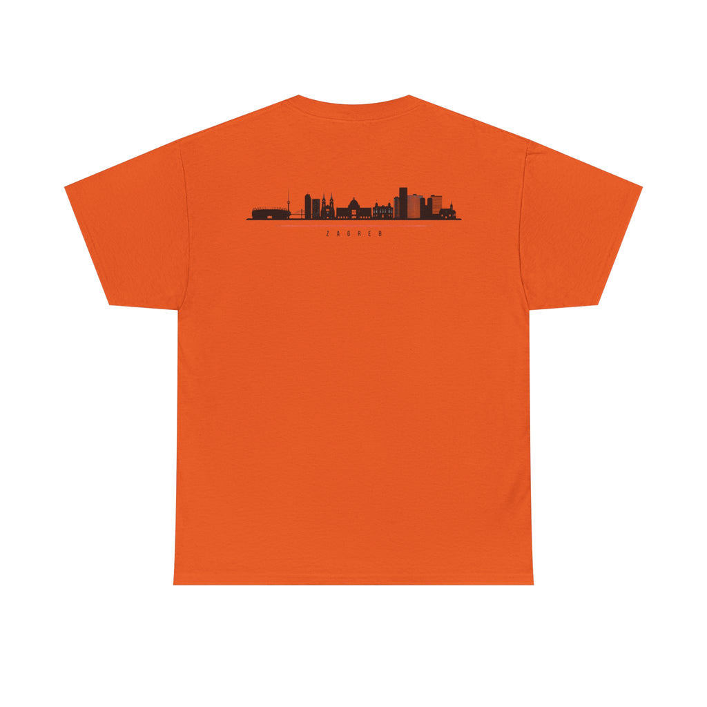 Croatia/Zagreb Unisex Heavy Cotton Tee