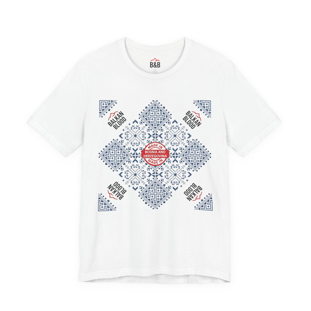 Bosnia Heritage Unisex Tee, Travel Shirt, Cultural Pride, Souvenir T-Shirt, Gift for Travelers, Adventure Apparel