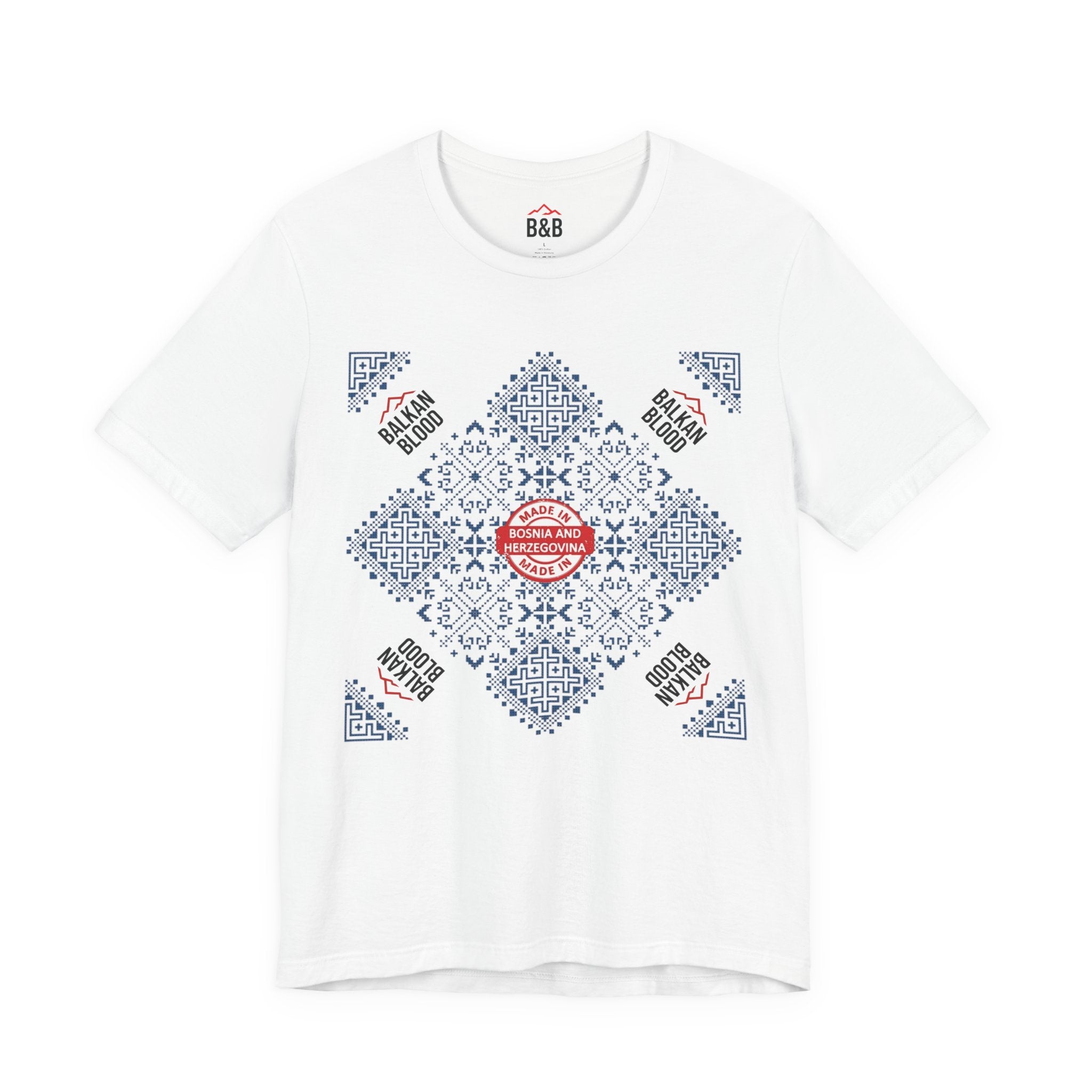 Bosnia Heritage Unisex Tee, Travel Shirt, Cultural Pride, Souvenir T-Shirt, Gift for Travelers, Adventure Apparel