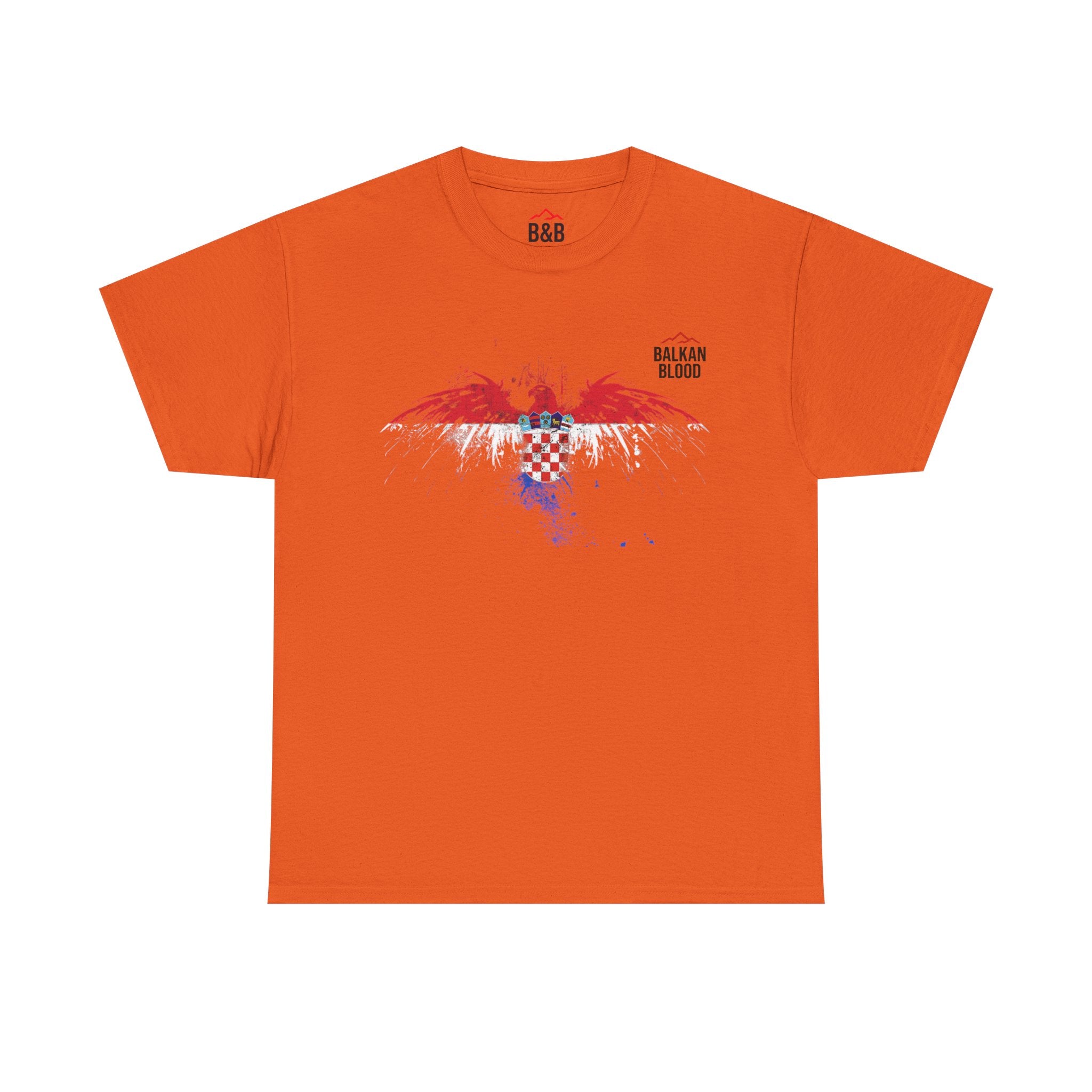 Croatia/Zagreb Unisex Heavy Cotton Tee
