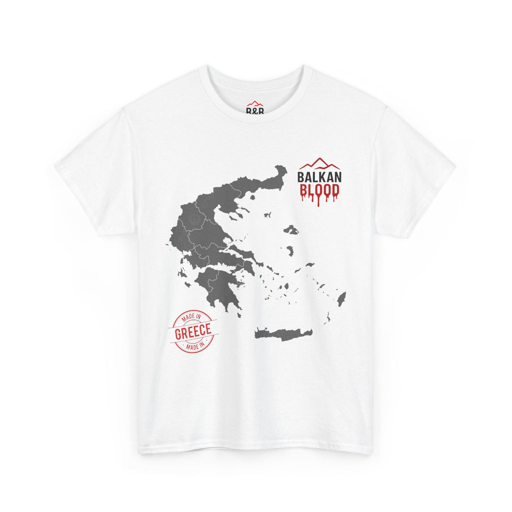 Grece/Balkan Blood Tee | Unisex Heavy Cotton T-Shirt