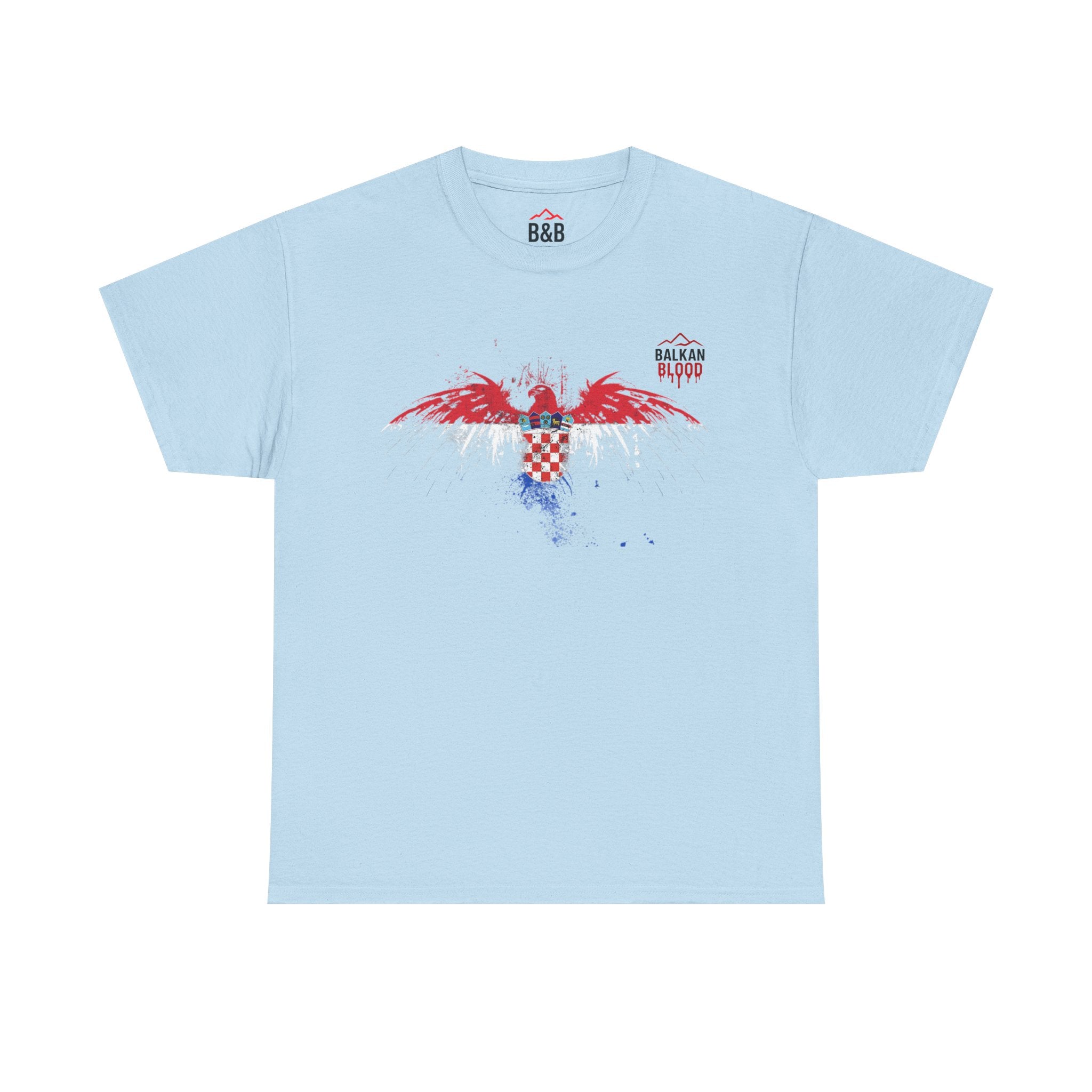 Croatia/Zagreb Unisex Heavy Cotton Tee