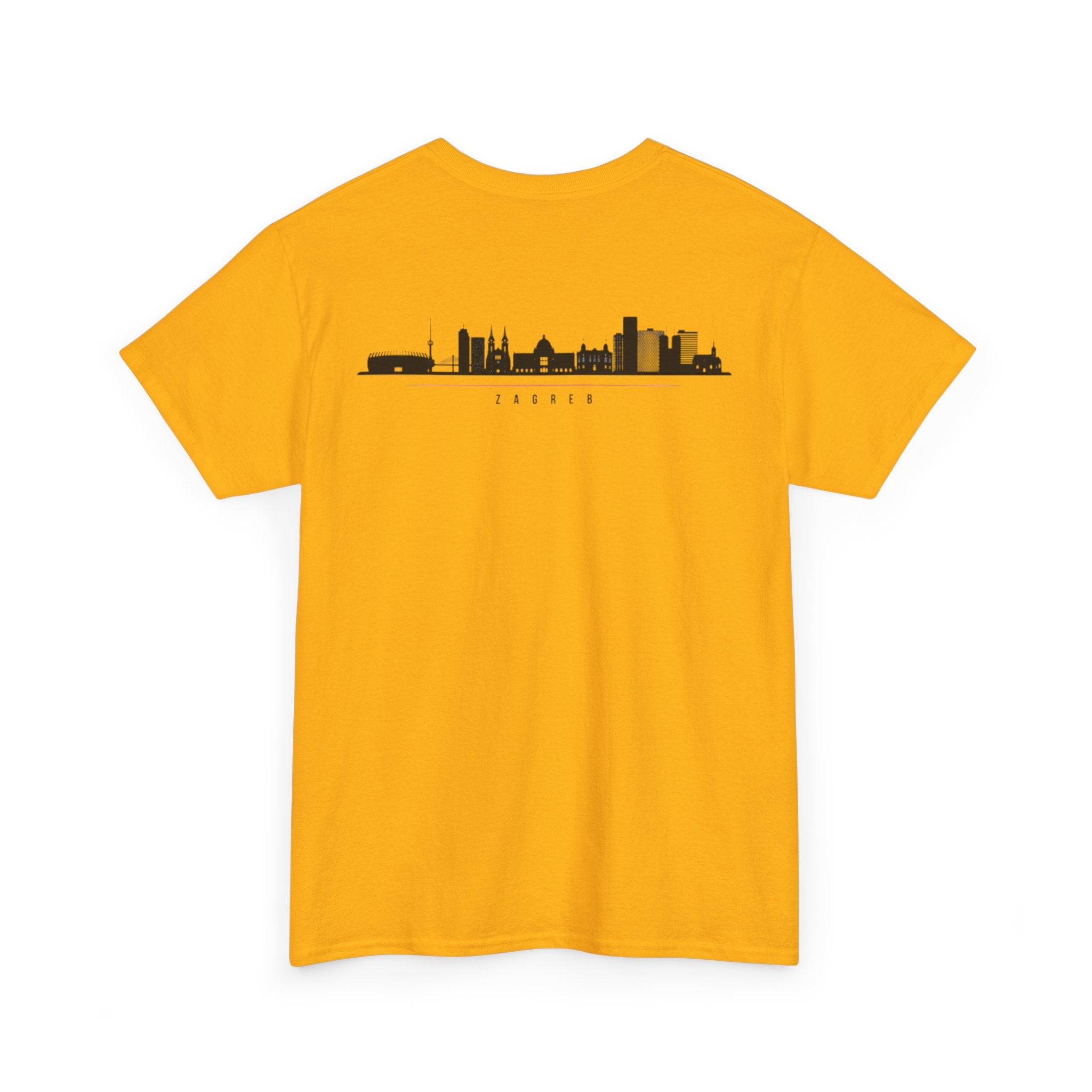 Croatia/Zagreb Unisex Heavy Cotton Tee