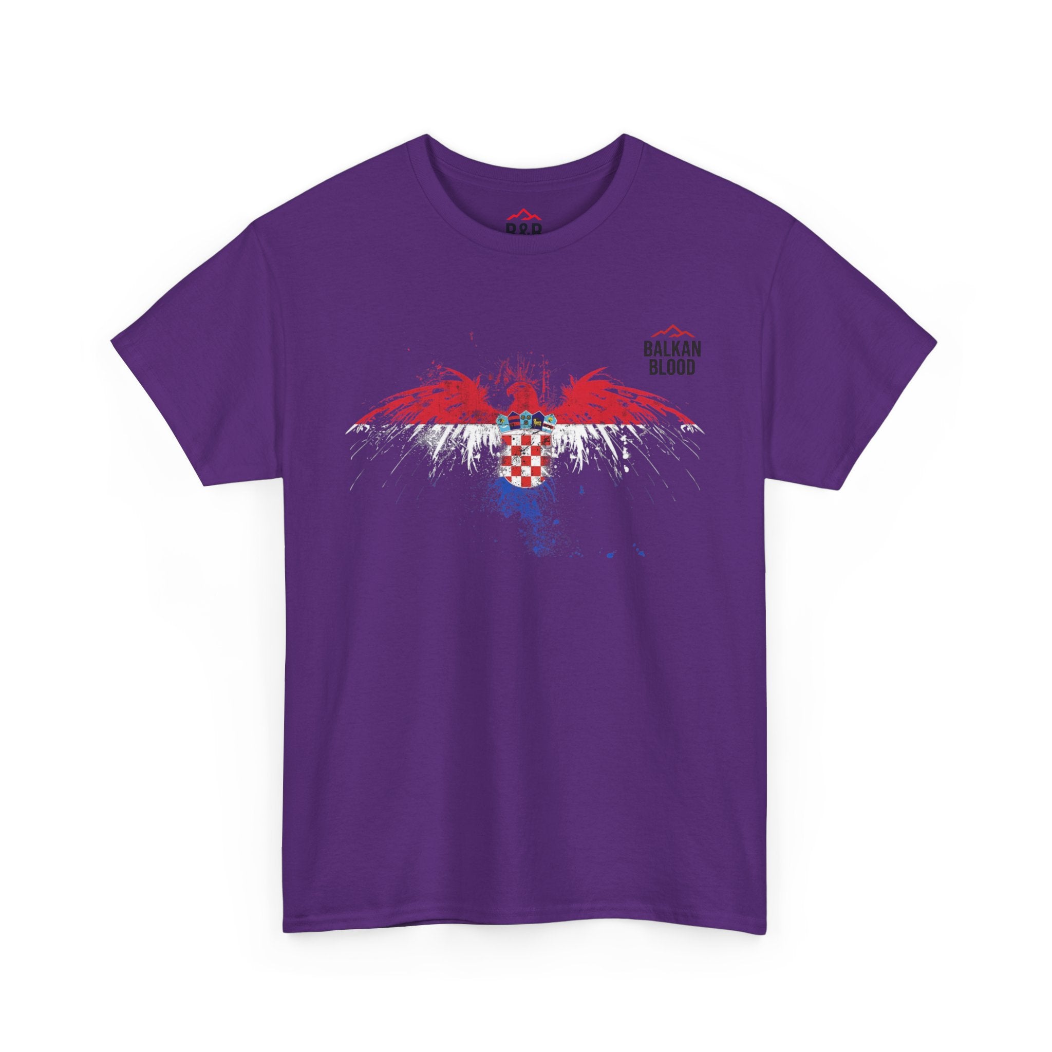 Croatia/Zagreb Unisex Heavy Cotton Tee