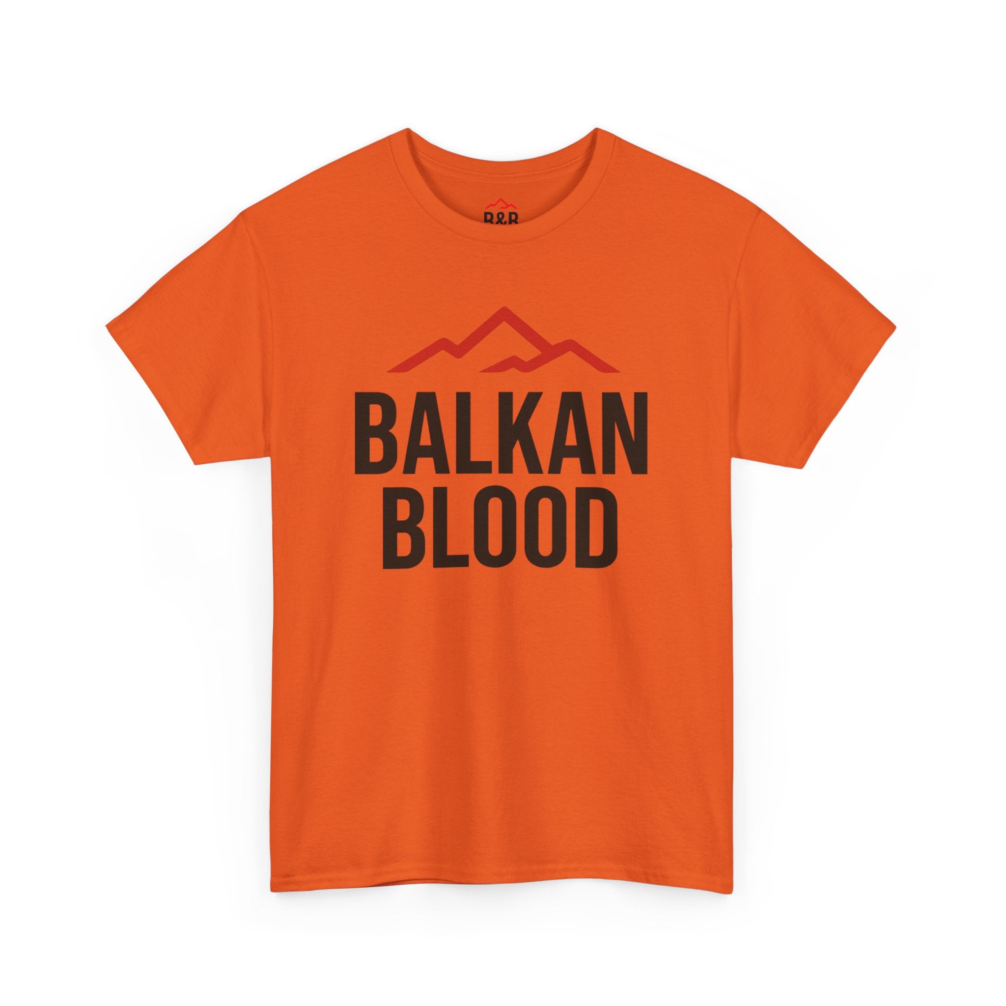 Balkan Blood Unisex Heavy Cotton Tee | Heritage Shirt, Travel Tee, Gift for Balkan Lovers, Cultural Pride, Casual Wear