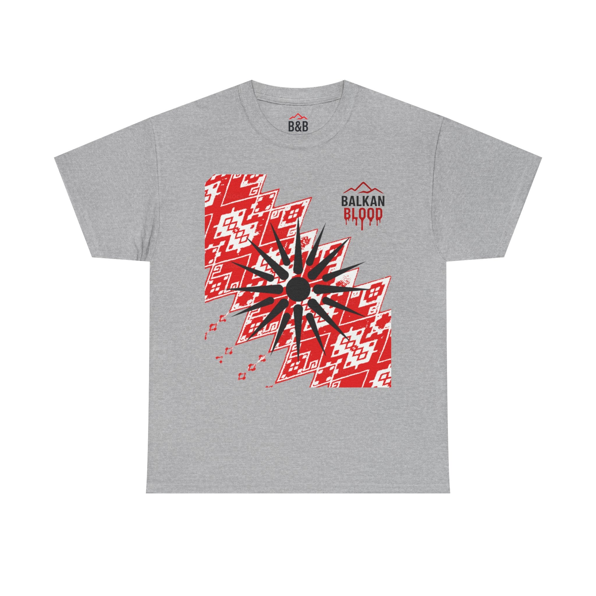 Macedonian Balkan Blood Unisex Heavy Cotton Tee