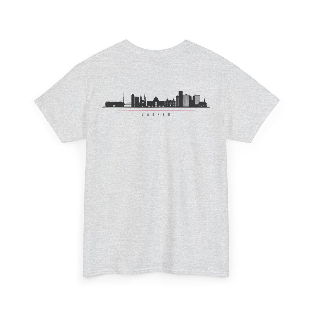 Croatia/Zagreb Unisex Heavy Cotton Tee