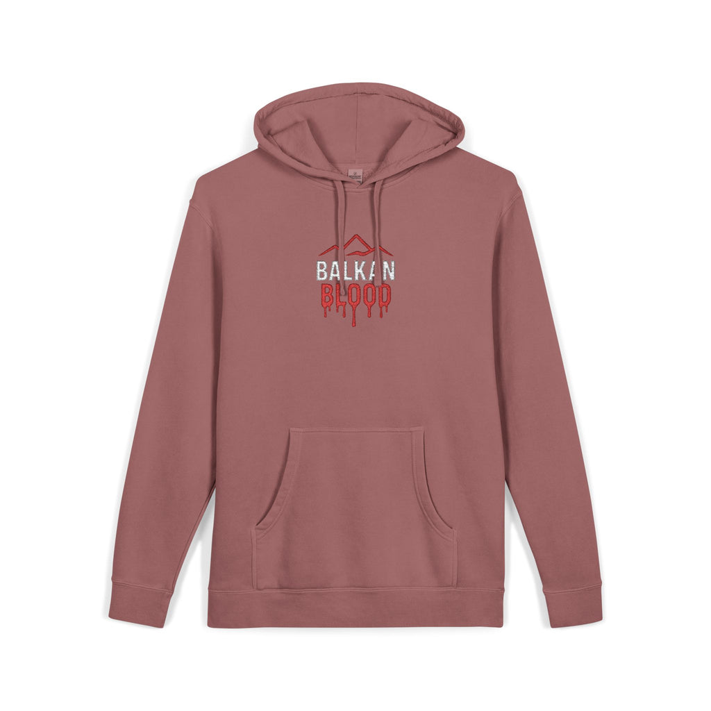Unisex Pigment-Dyed Hoodie (Embroidery)