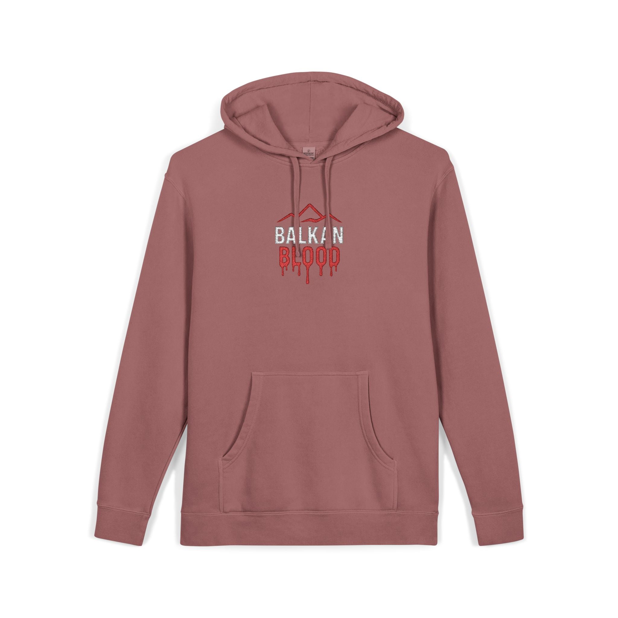 Unisex Pigment-Dyed Hoodie (Embroidery)