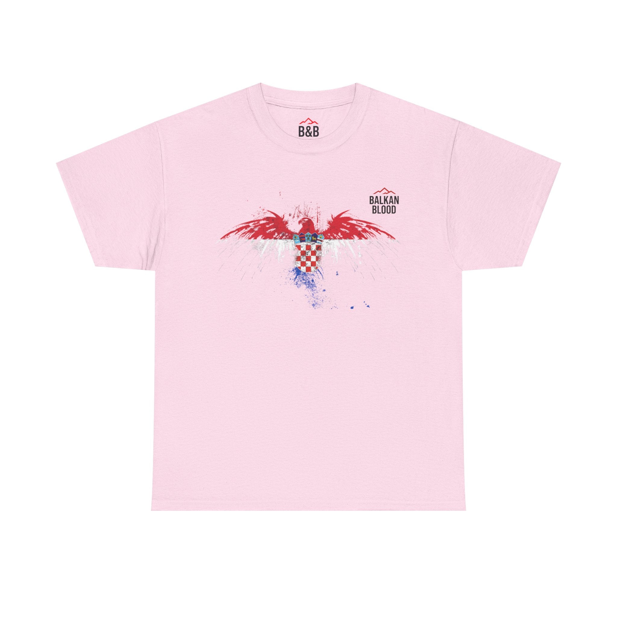 Croatia/Zagreb Unisex Heavy Cotton Tee