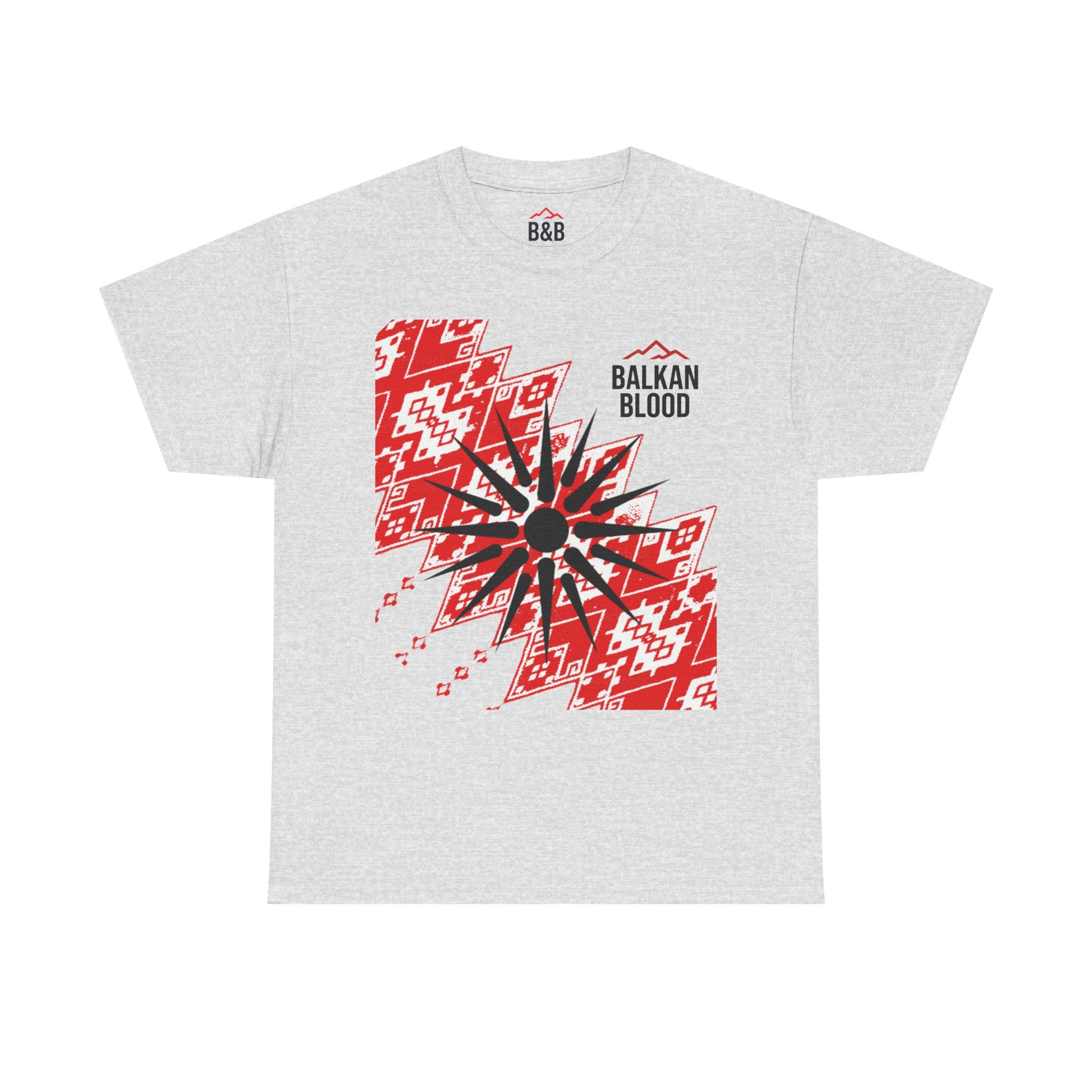 Macedonian Balkan Blood Unisex Heavy Cotton Tee