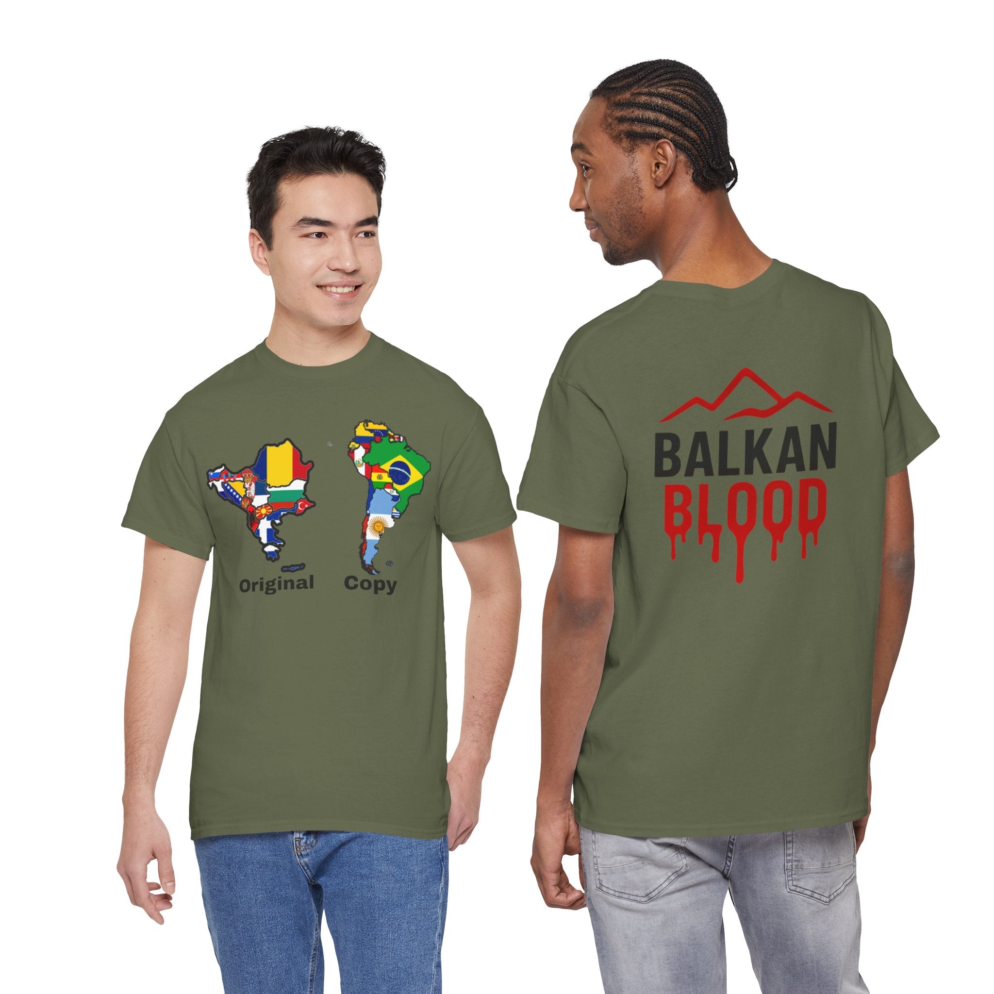 Balkan Pride Unisex Tee - Unique Graphic T-Shirt for Casual Wear, Gift for Travelers, Mens & Womens Fashion, Summer Fun Tee, Statement [...]