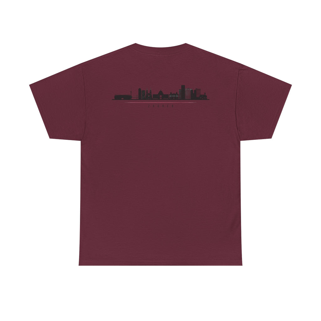 Croatia/Zagreb Unisex Heavy Cotton Tee