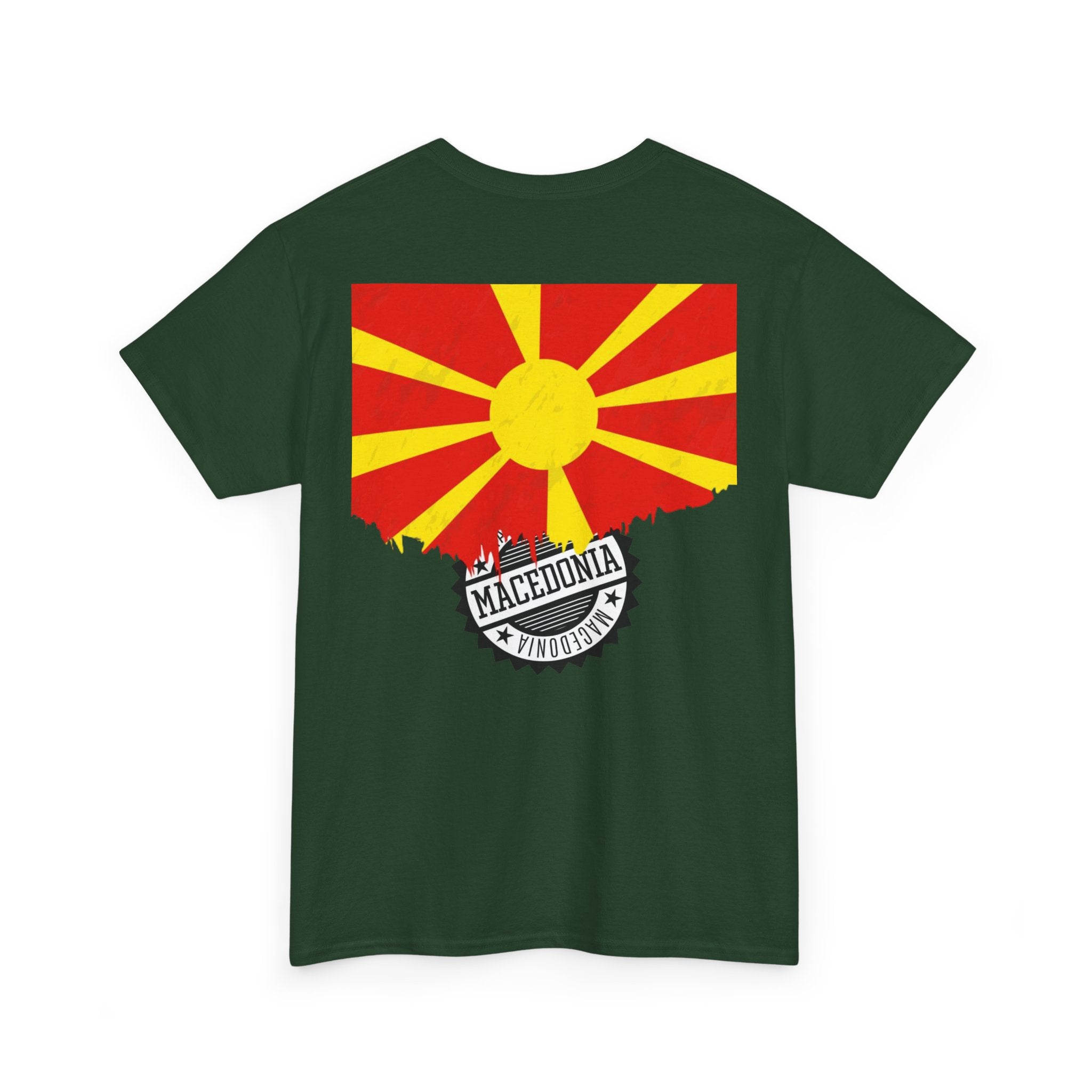Macedonian Balkan Blood Unisex Heavy Cotton Tee
