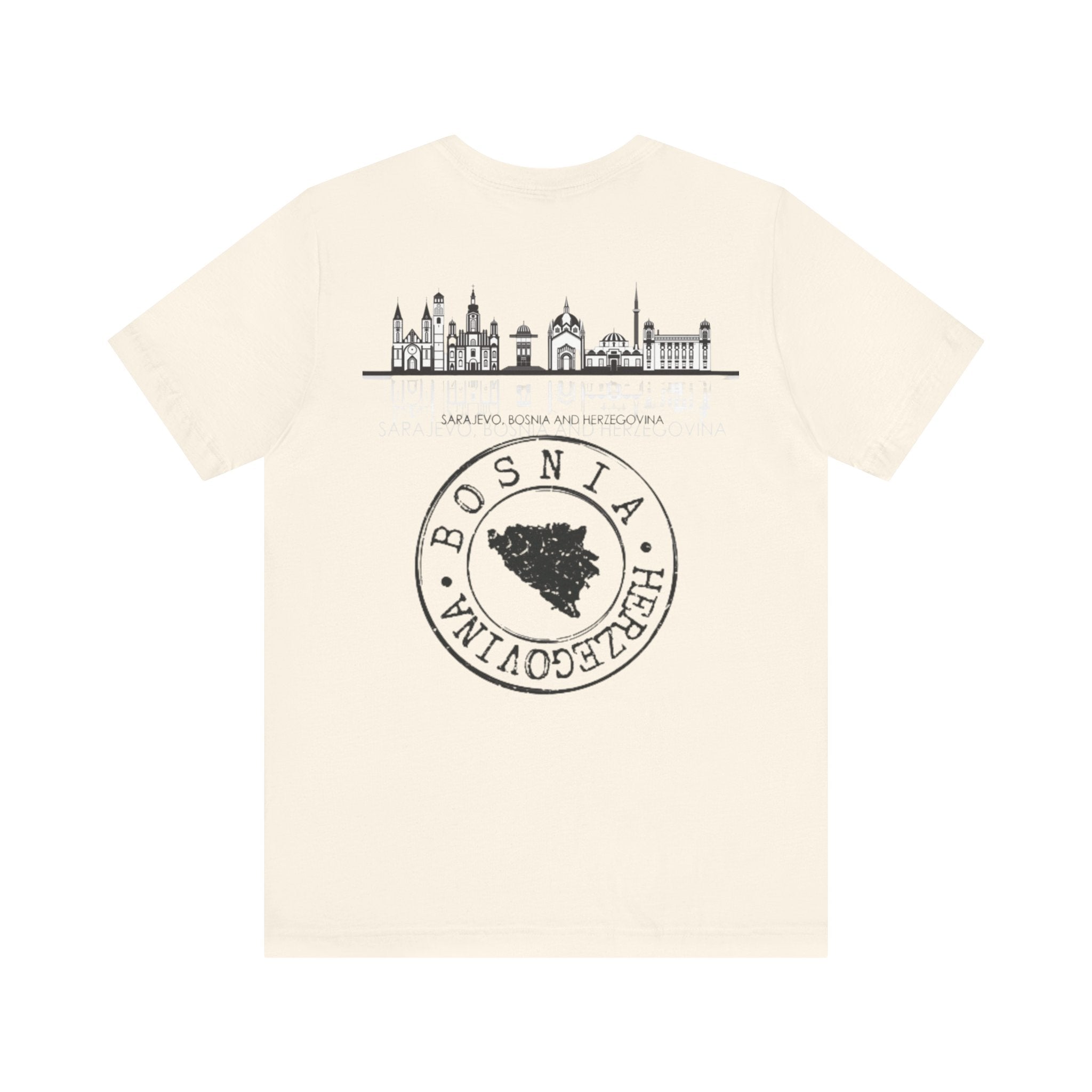 Bosnia Heritage Unisex Tee, Travel Shirt, Cultural Pride, Souvenir T-Shirt, Gift for Travelers, Adventure Apparel