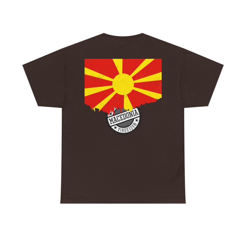 Macedonian Balkan Blood Unisex Heavy Cotton Tee