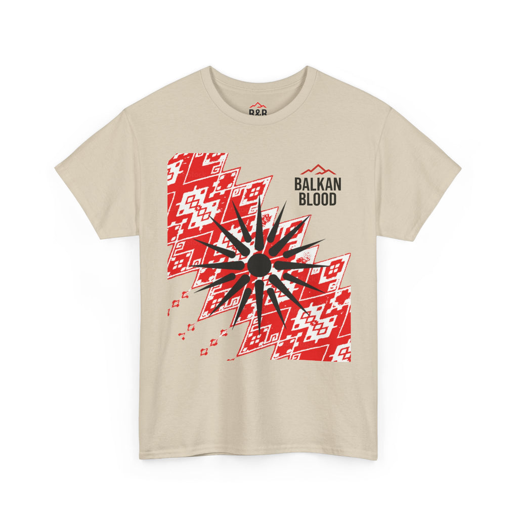 Macedonian Balkan Blood Unisex Heavy Cotton Tee