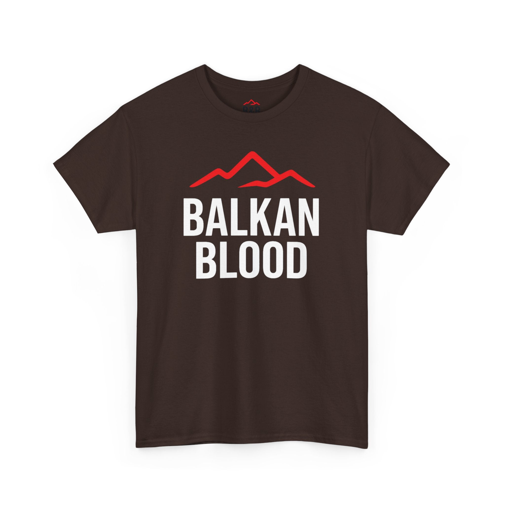 Balkan Blood Unisex Heavy Cotton Tee | Heritage Shirt, Travel Tee, Gift for Balkan Lovers, Cultural Pride, Casual Wear