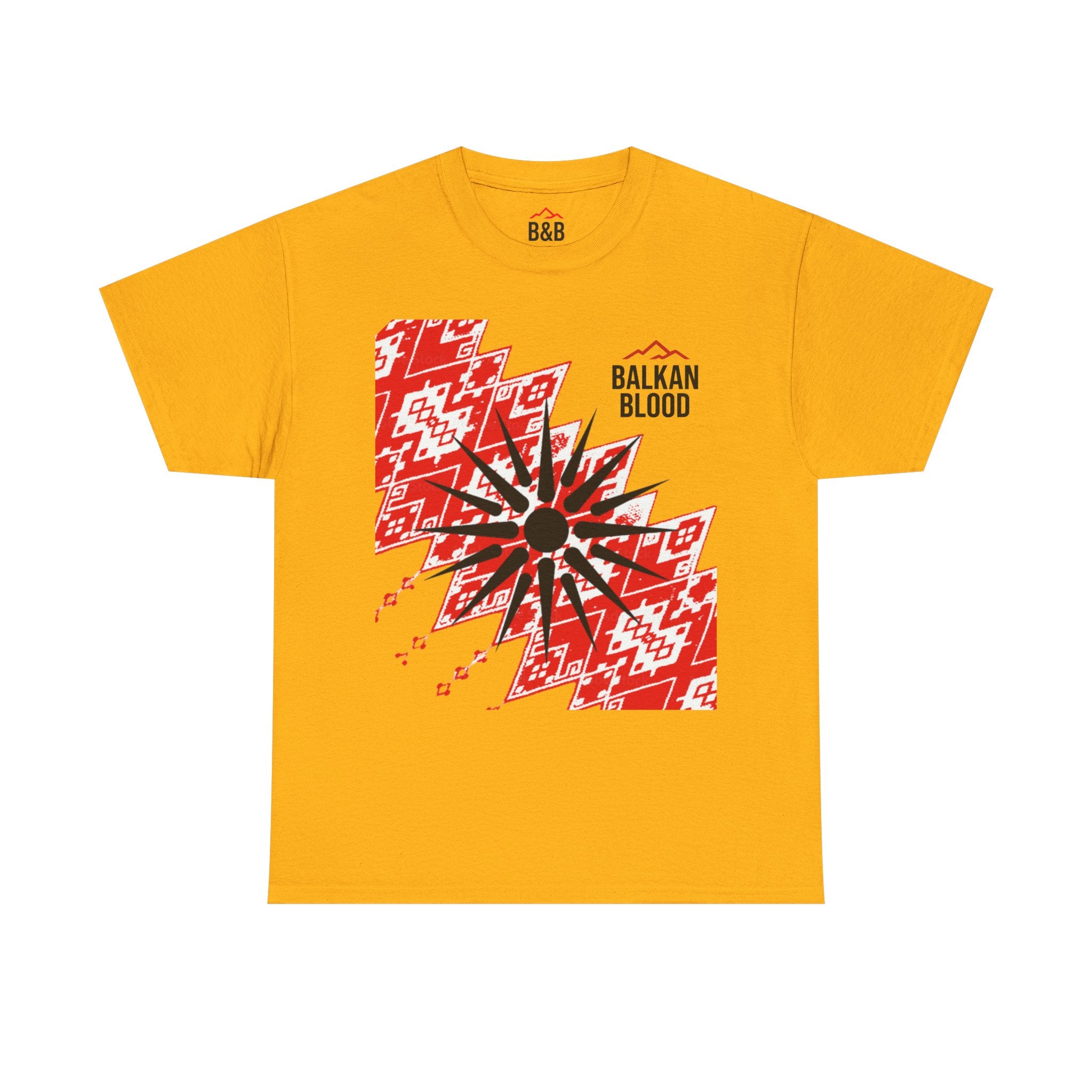Macedonian Balkan Blood Unisex Heavy Cotton Tee