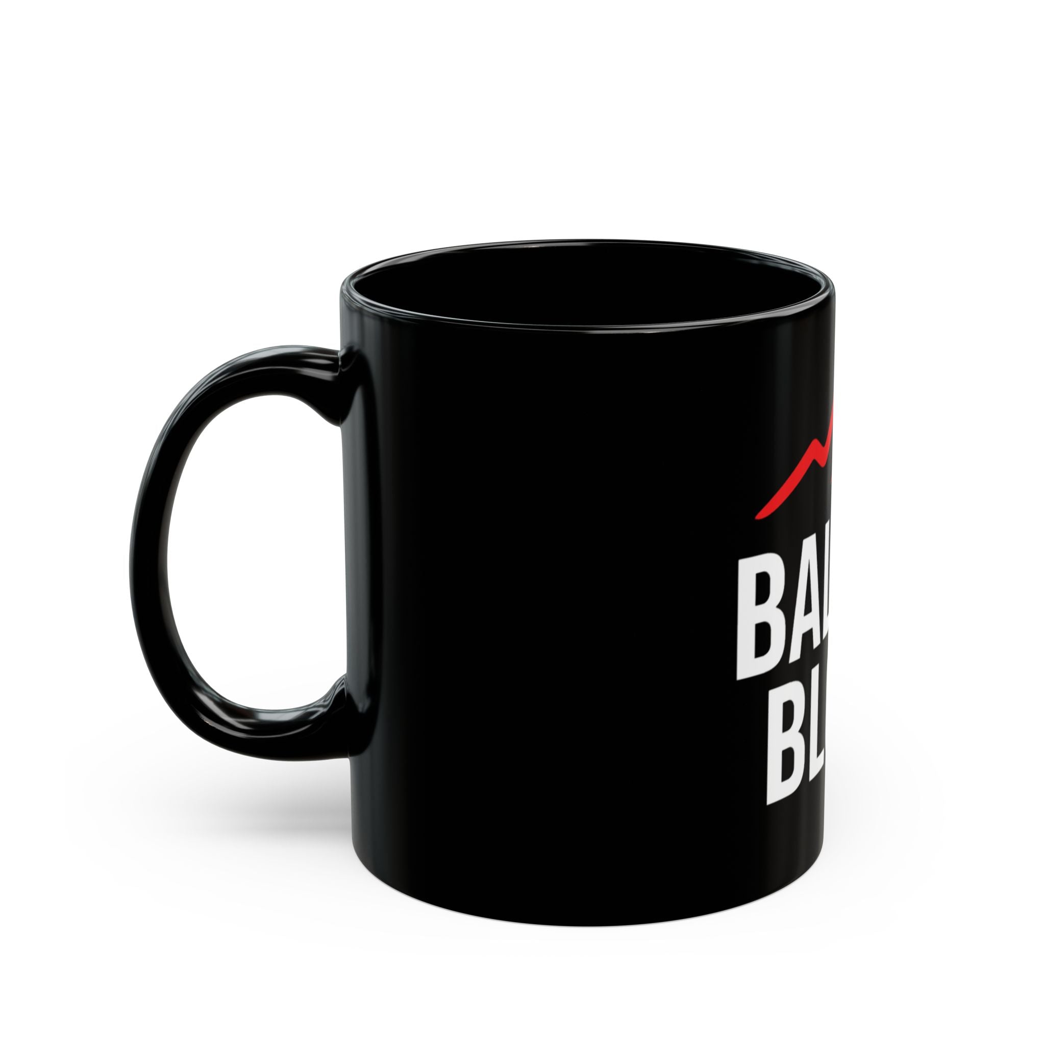 Balkan Blood Mug, Black Coffee Cup, Gift for Mountain Lovers, Travel Mug, Hiking Mug, Outdoor Adventure Coffee Cup