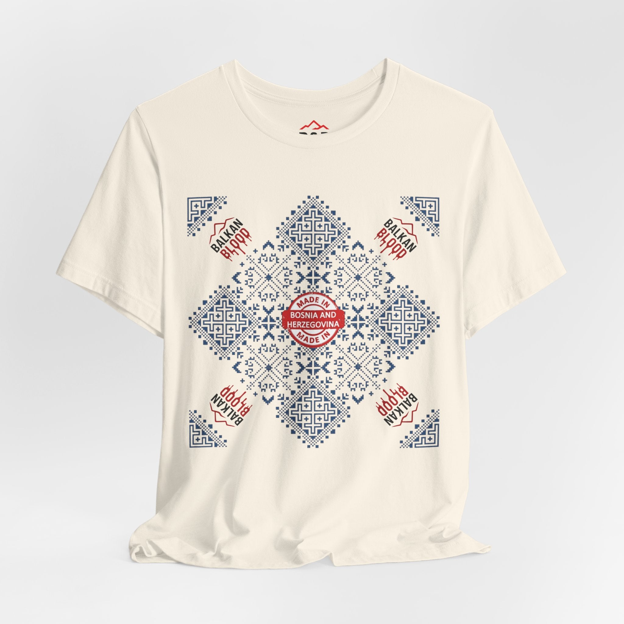 Bosnia Heritage Unisex Tee, Cultural Pride,