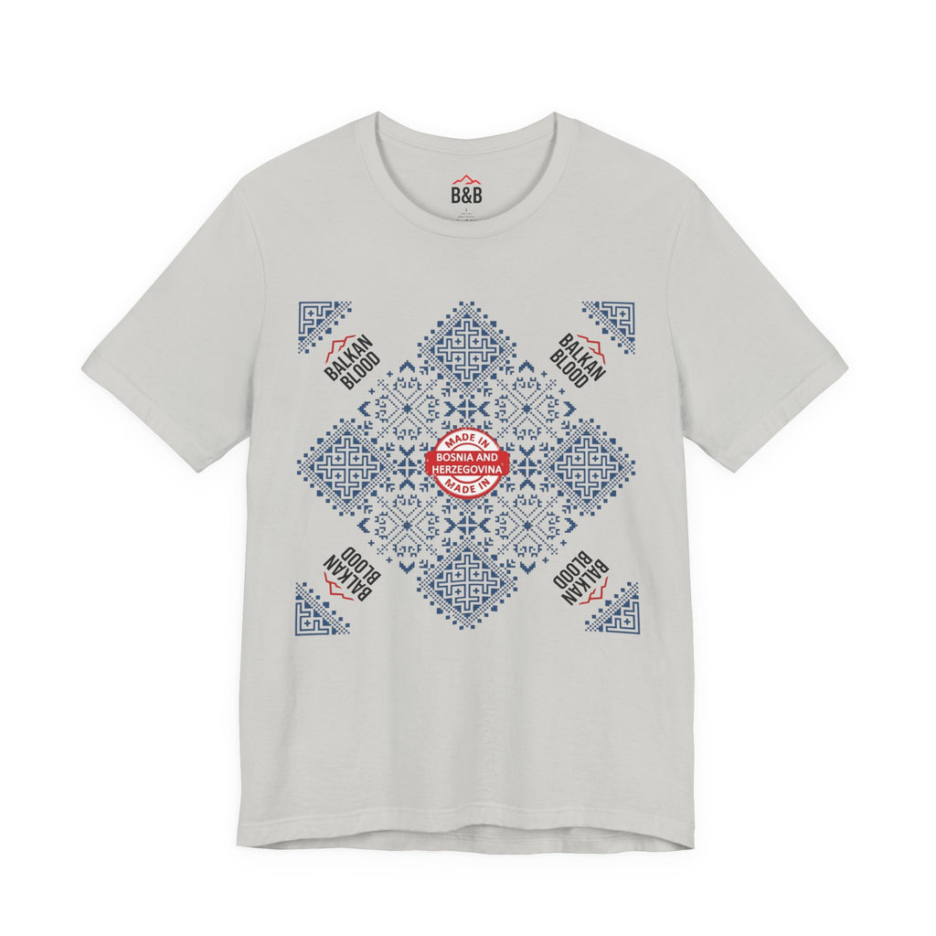 Bosnia Heritage Unisex Tee, Travel Shirt, Cultural Pride, Souvenir T-Shirt, Gift for Travelers, Adventure Apparel