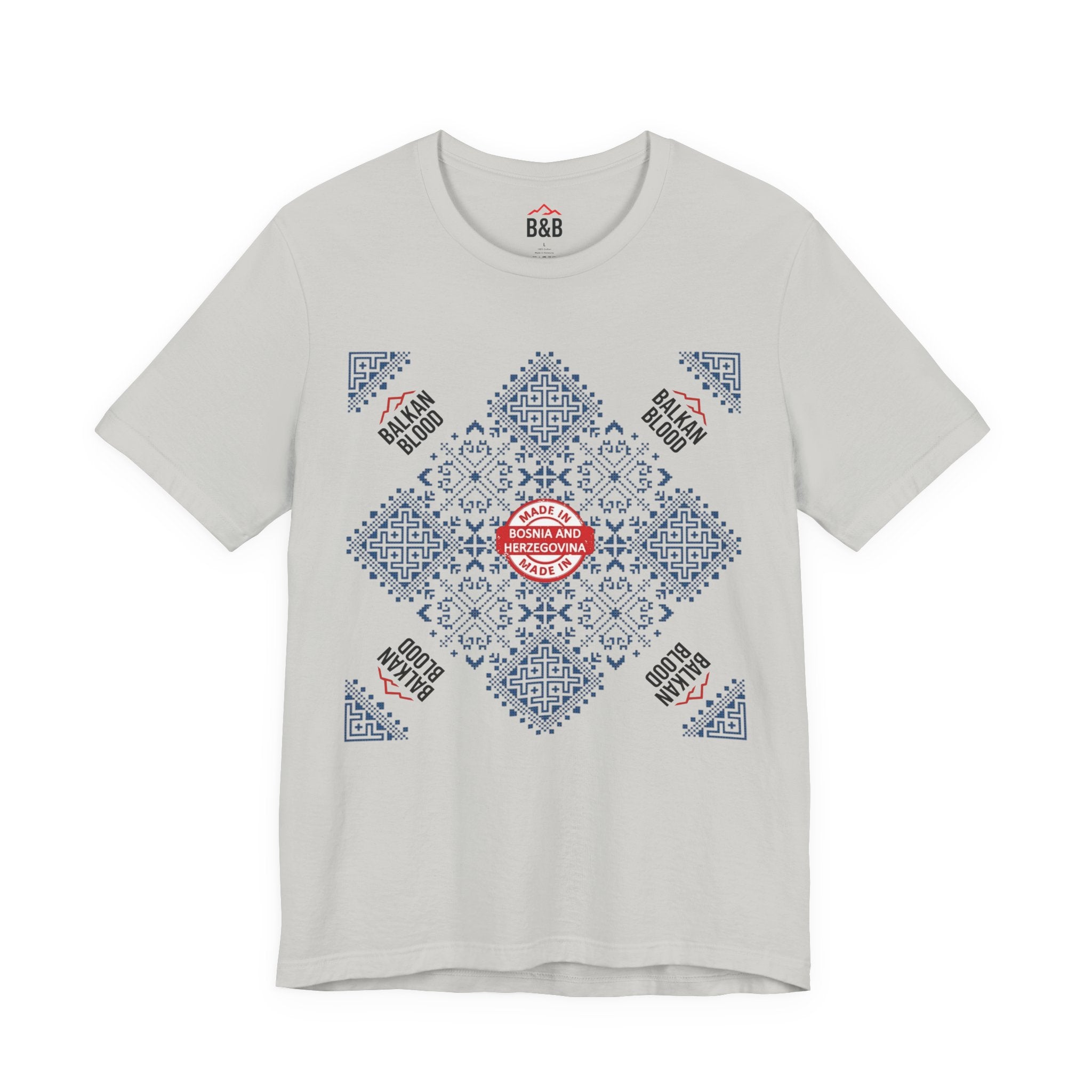 Bosnia Heritage Unisex Tee, Travel Shirt, Cultural Pride, Souvenir T-Shirt, Gift for Travelers, Adventure Apparel