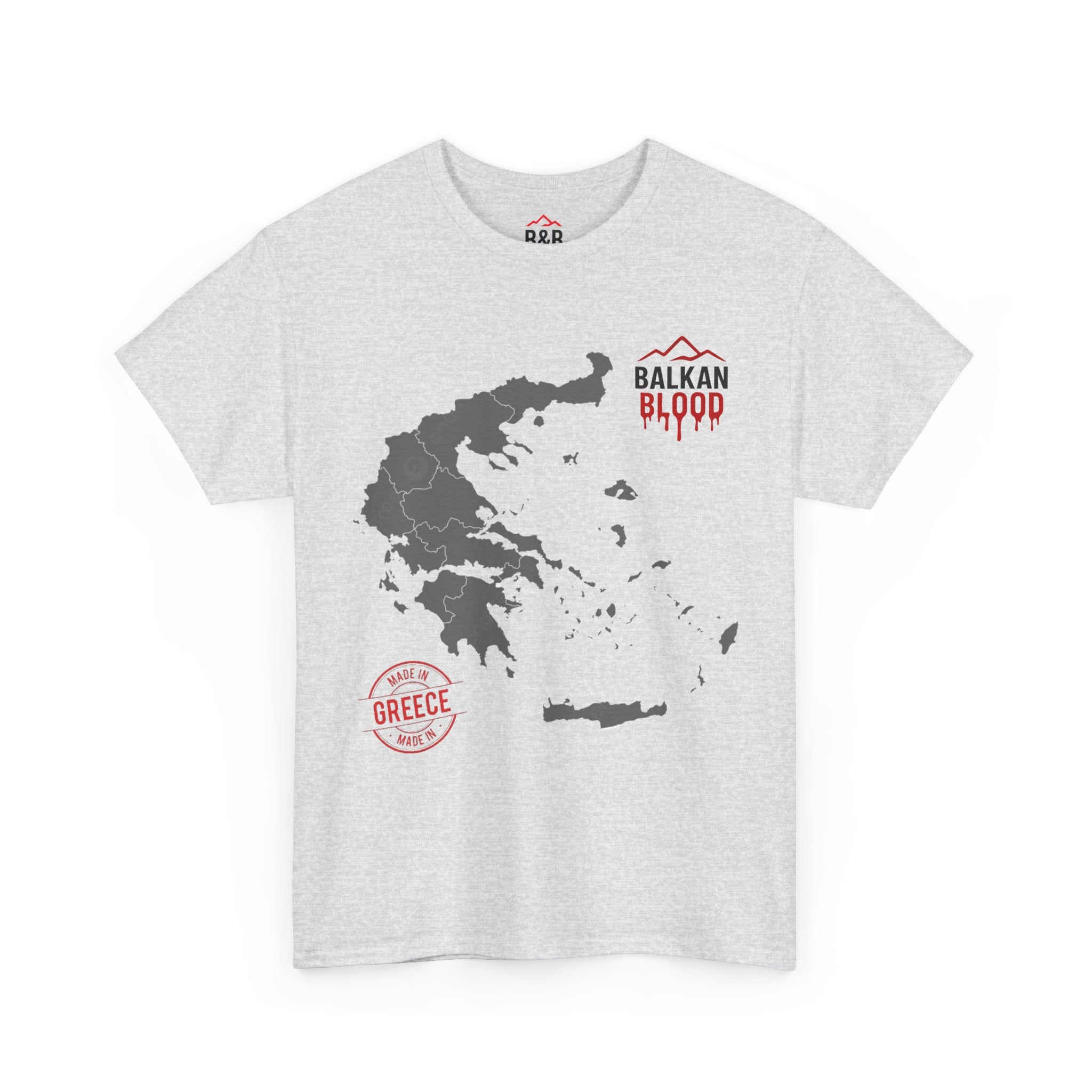 Grece/Balkan Blood Tee | Unisex Heavy Cotton T-Shirt