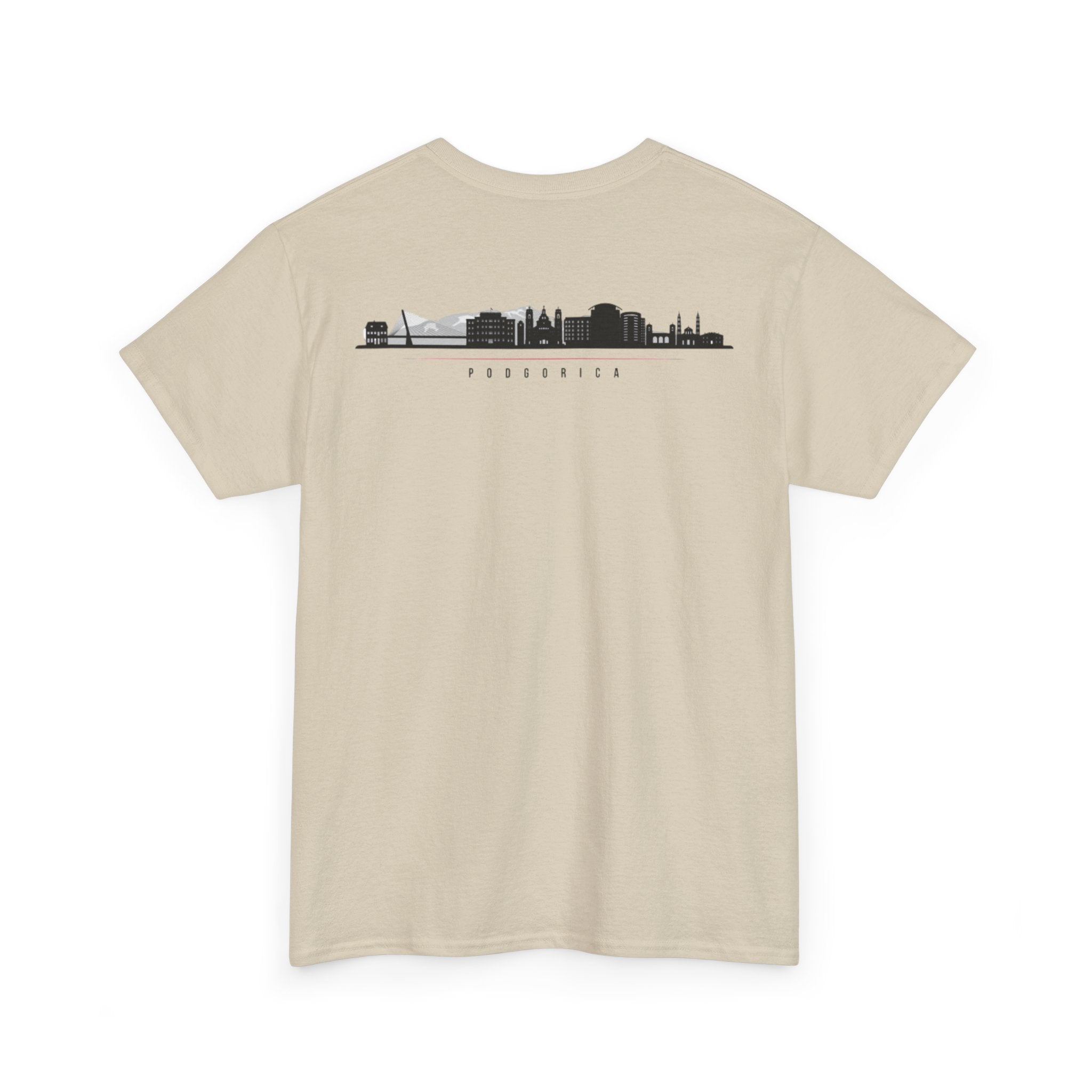 Montenegro/Balkan Blood Unisex Heavy Cotton Tee, Vintage Style Shirt