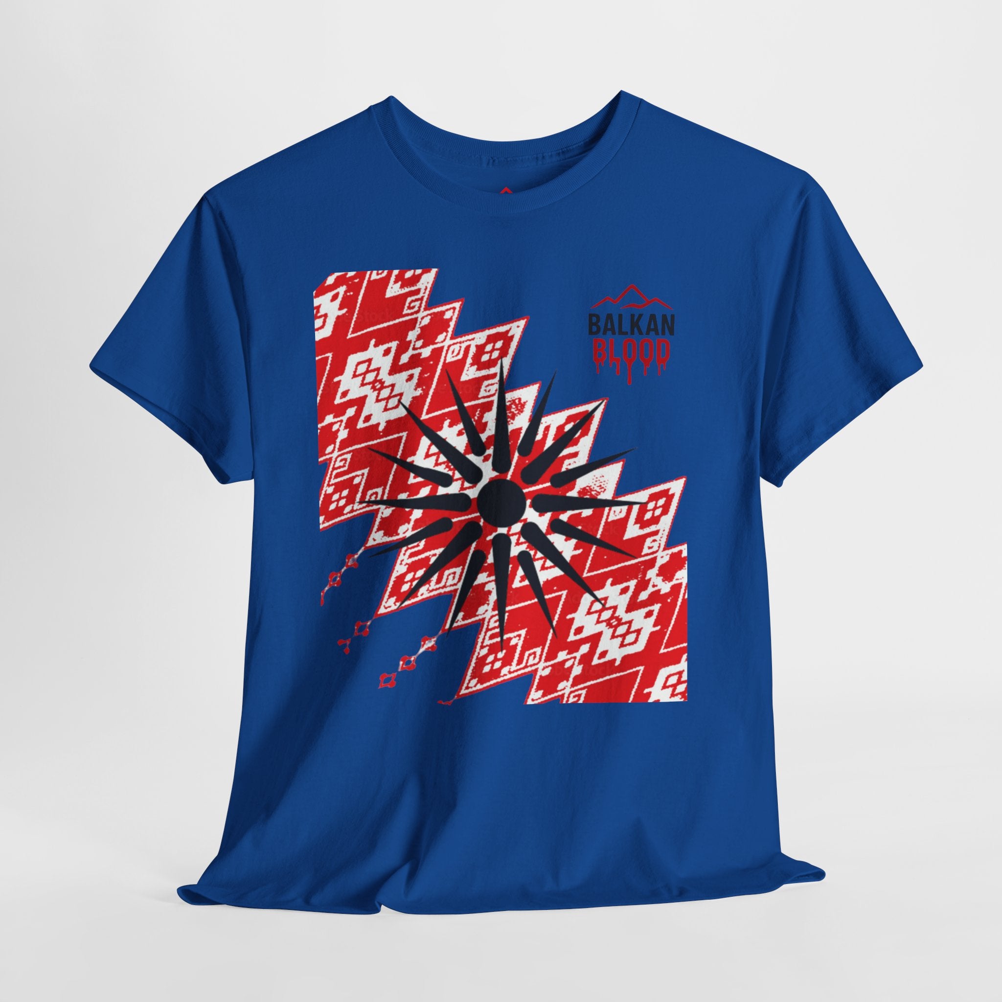 Macedonian Balkan Blood Unisex Heavy Cotton Tee