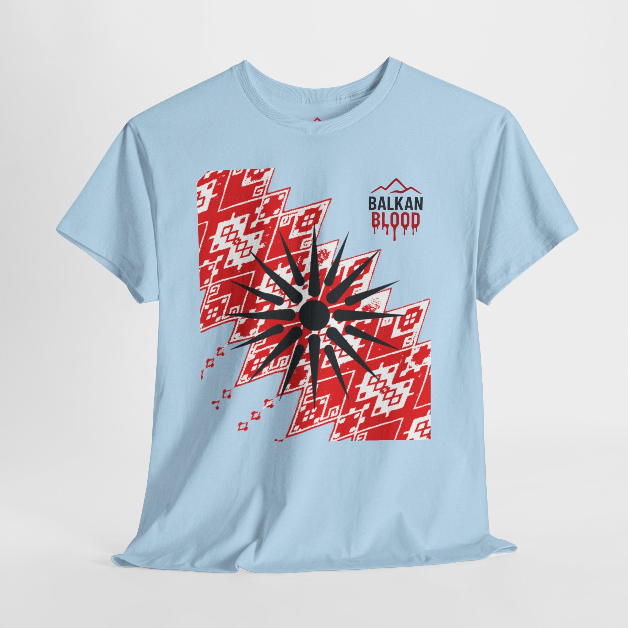Macedonian Balkan Blood Unisex Heavy Cotton Tee