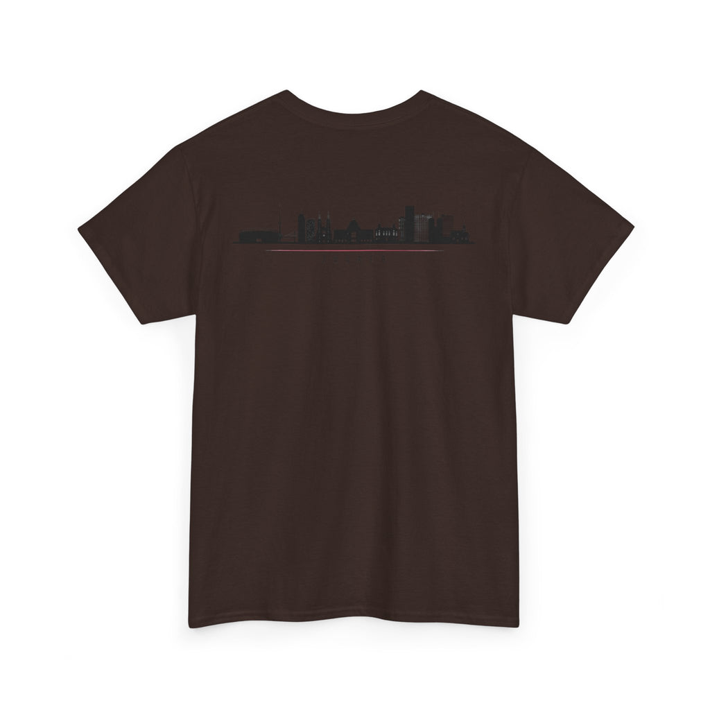 Croatia/Zagreb Unisex Heavy Cotton Tee
