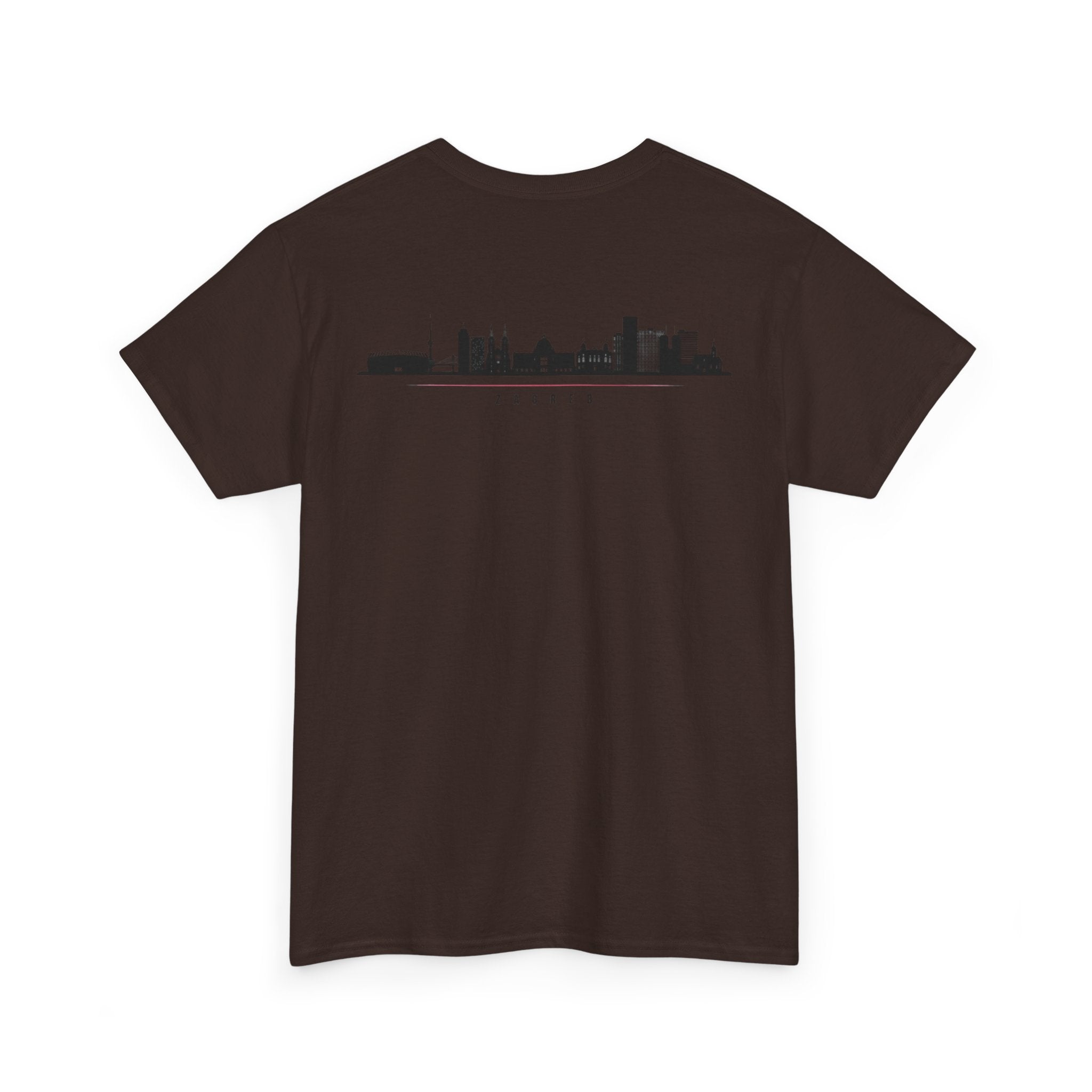 Croatia/Zagreb Unisex Heavy Cotton Tee