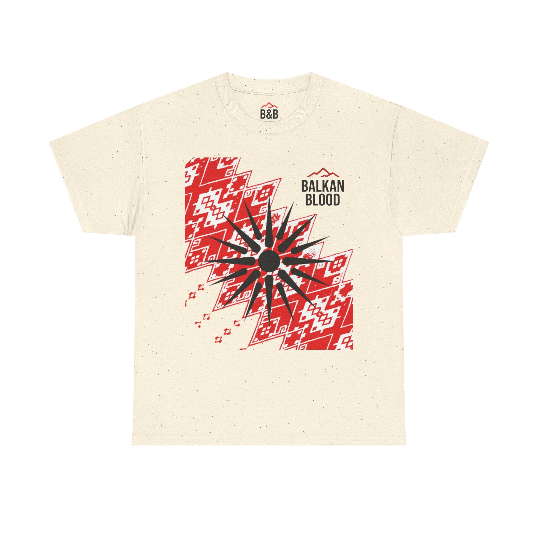 Macedonian Balkan Blood Unisex Heavy Cotton Tee