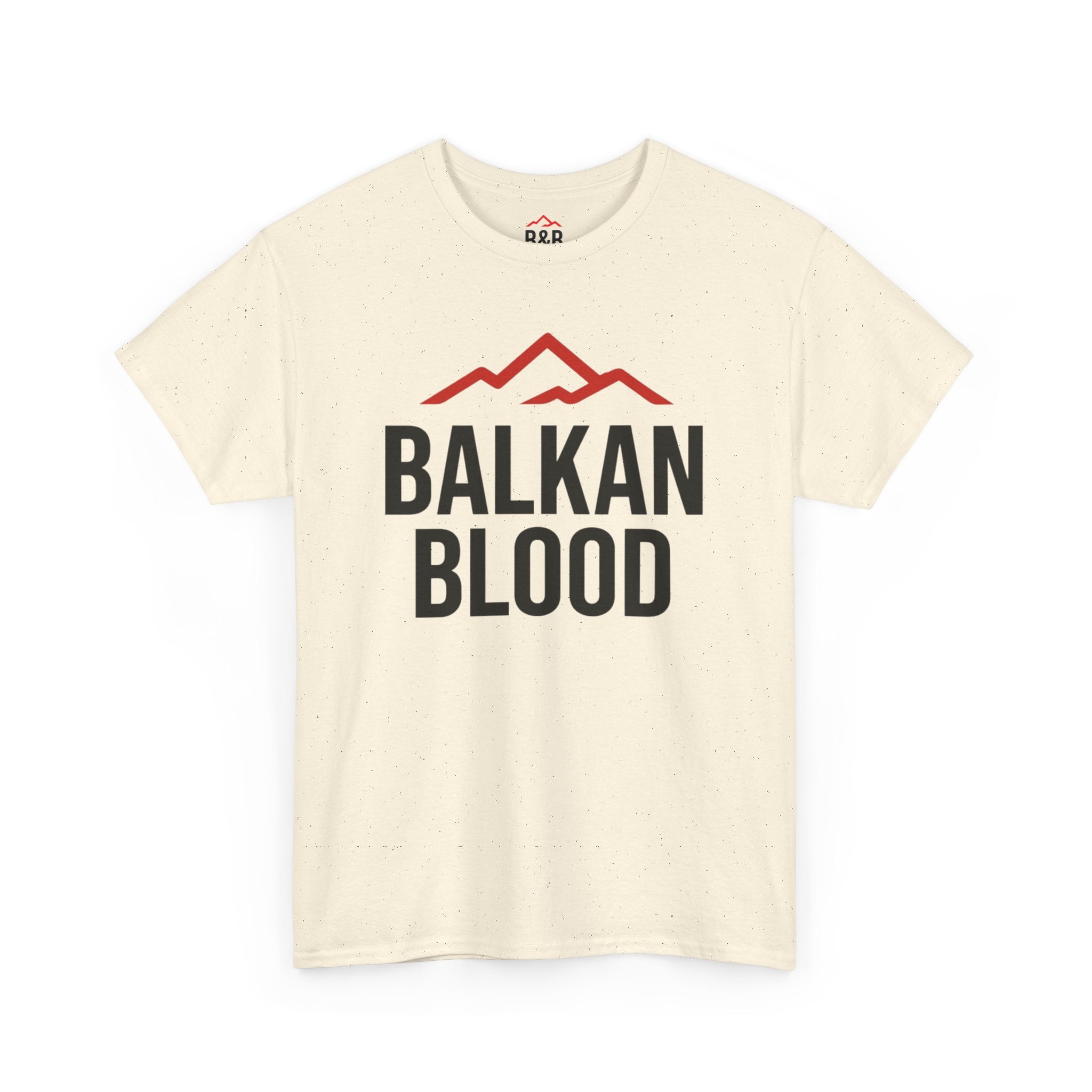 Balkan Blood Unisex Heavy Cotton Tee | Heritage Shirt, Travel Tee, Gift for Balkan Lovers, Cultural Pride, Casual Wear