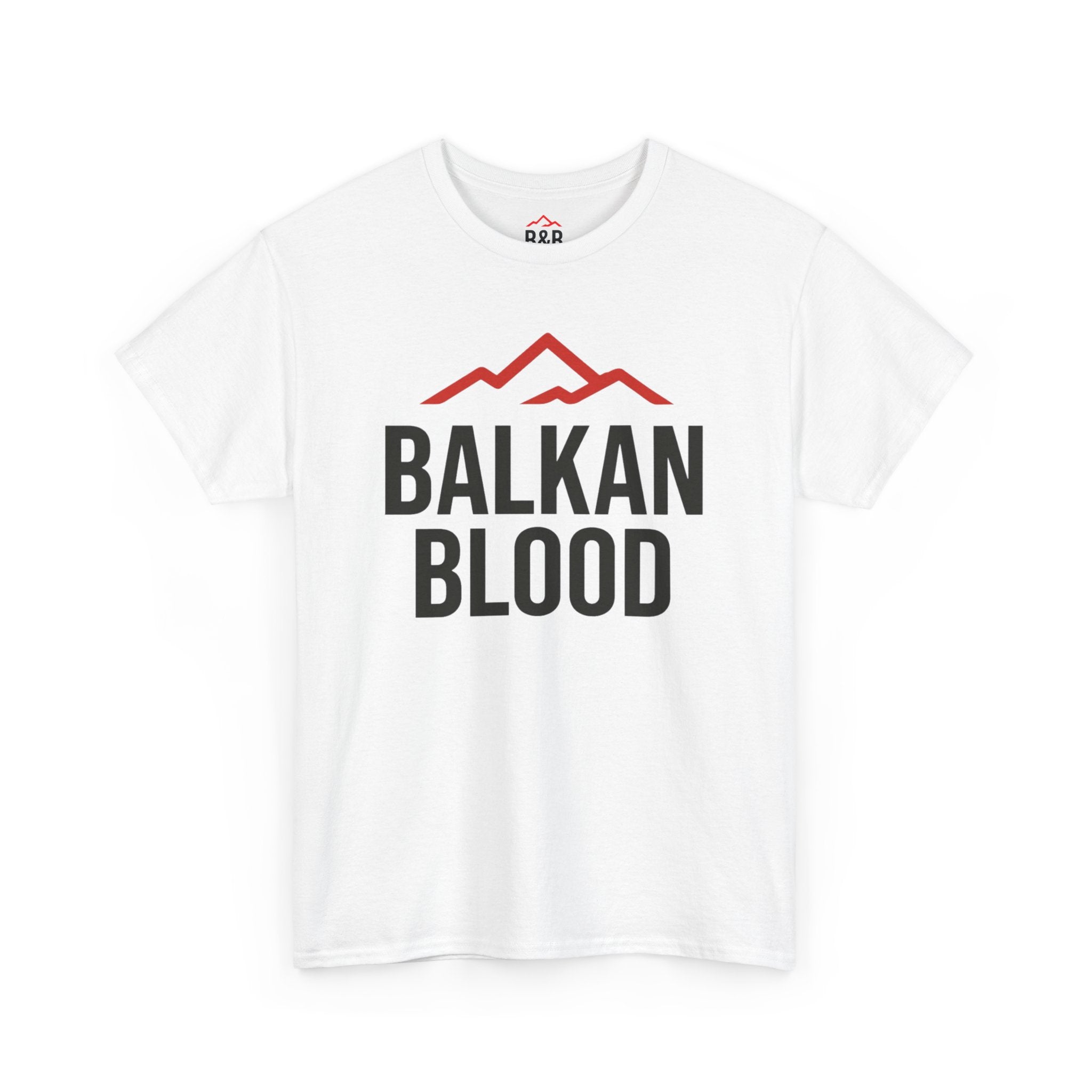 Balkan Blood Unisex Heavy Cotton Tee | Heritage Shirt, Travel Tee, Gift for Balkan Lovers, Cultural Pride, Casual Wear