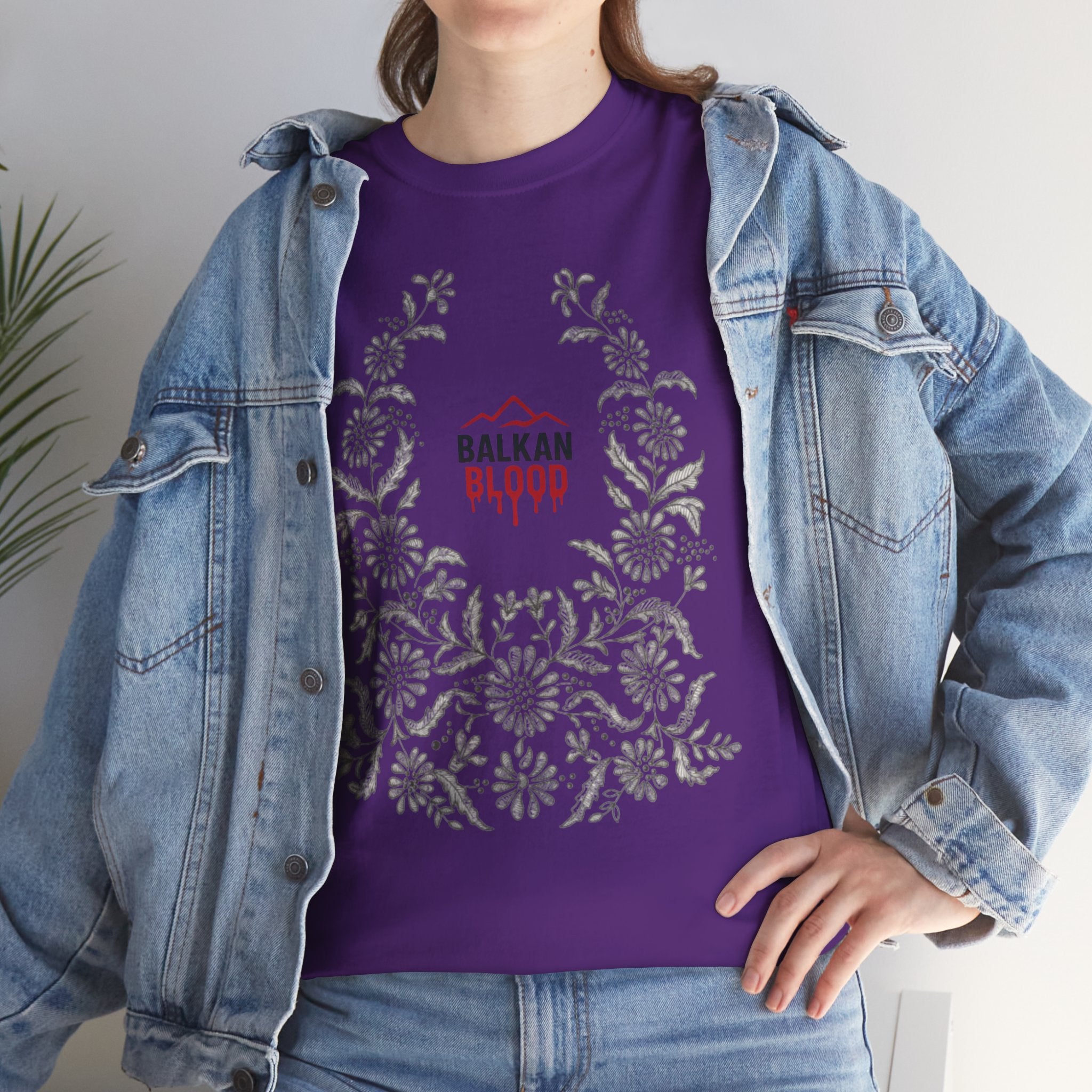 Balkan Blood Floral Tee