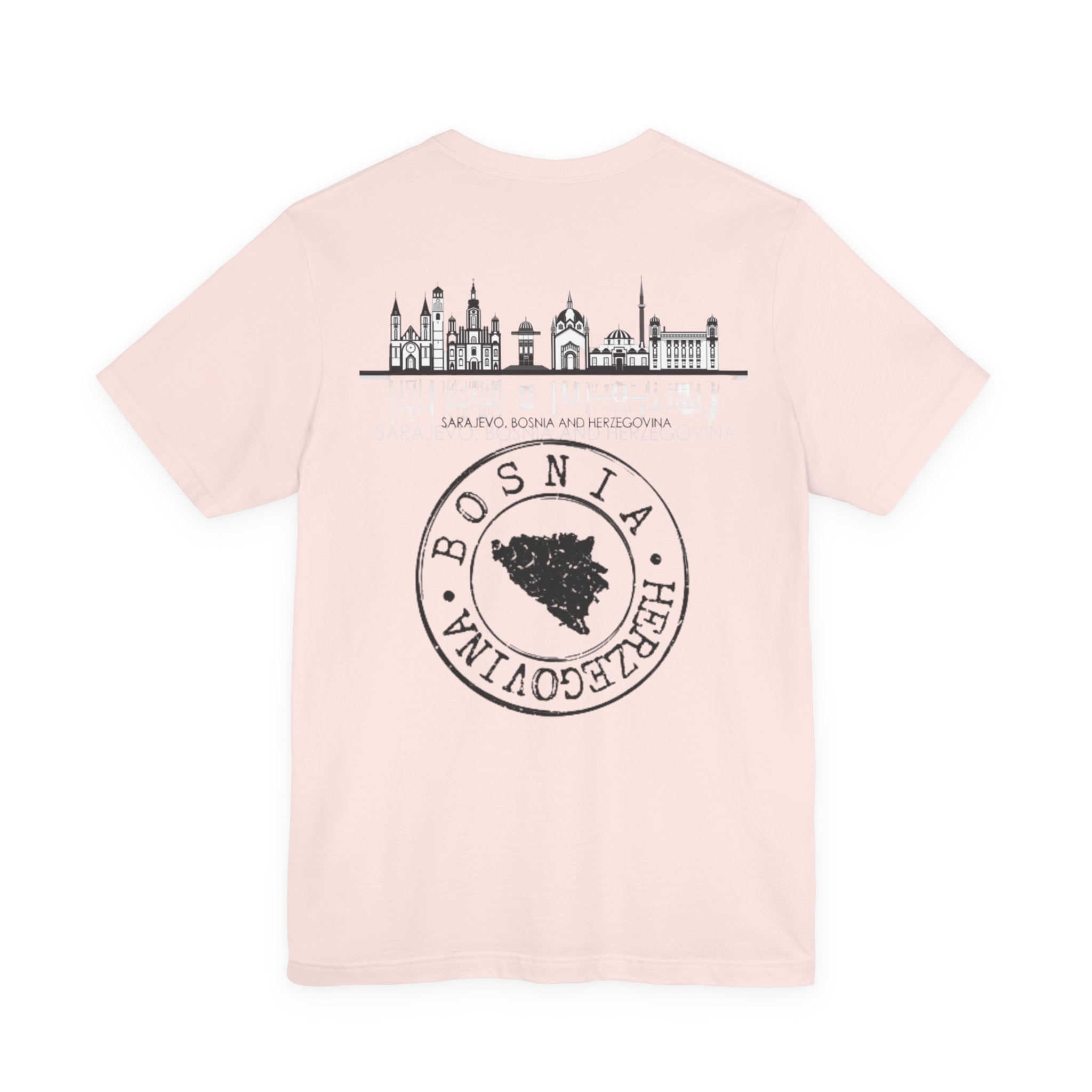 Bosnia Heritage Unisex Tee, Travel Shirt, Cultural Pride, Souvenir T-Shirt, Gift for Travelers, Adventure Apparel