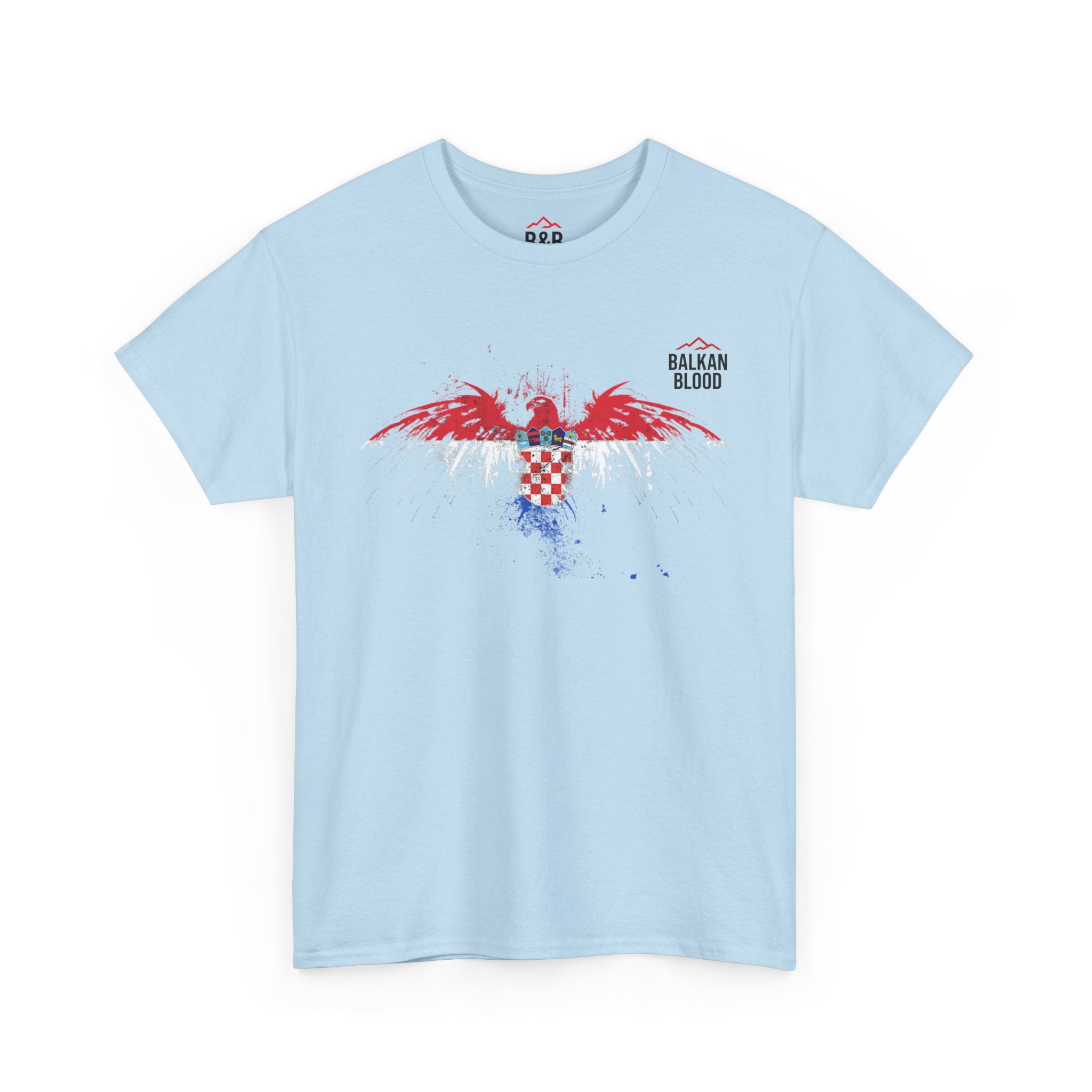 Croatia/Zagreb Unisex Heavy Cotton Tee