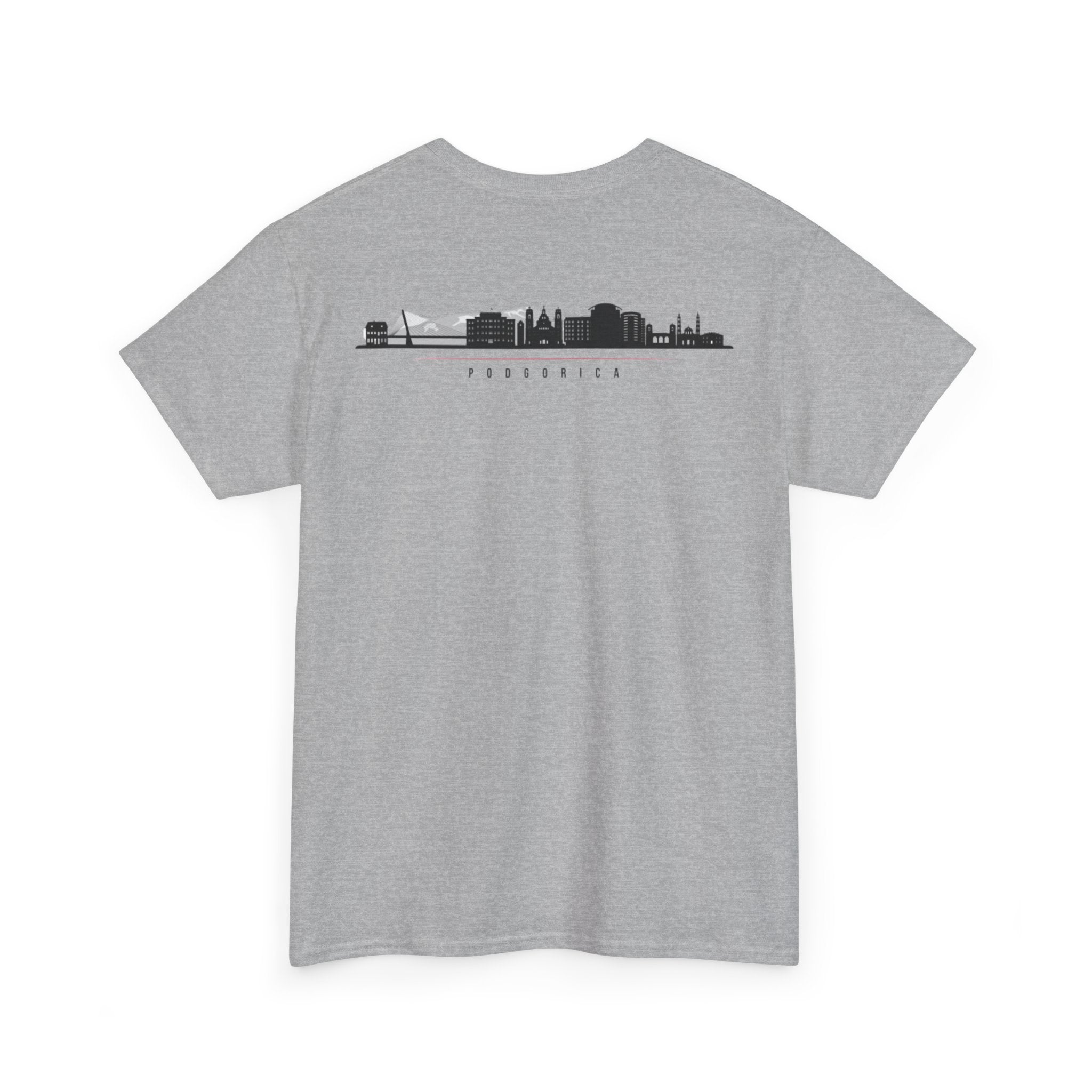 Montenegro/Balkan Blood Unisex Heavy Cotton Tee, Vintage Style Shirt, Graphic Tee, Travel Souvenir, Gift for Heritage Lovers