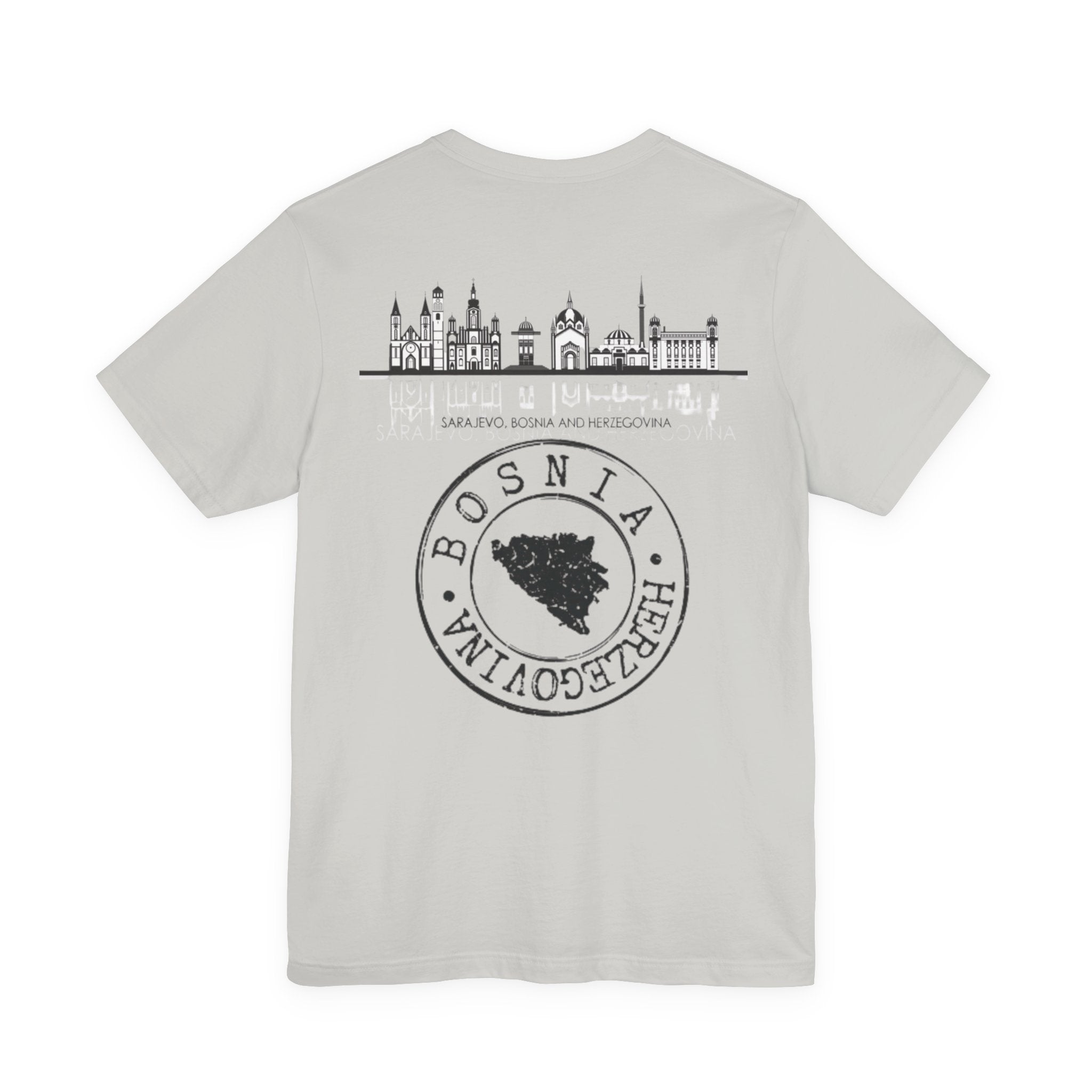 Bosnia Heritage Unisex Tee, Travel Shirt, Cultural Pride, Souvenir T-Shirt, Gift for Travelers, Adventure Apparel