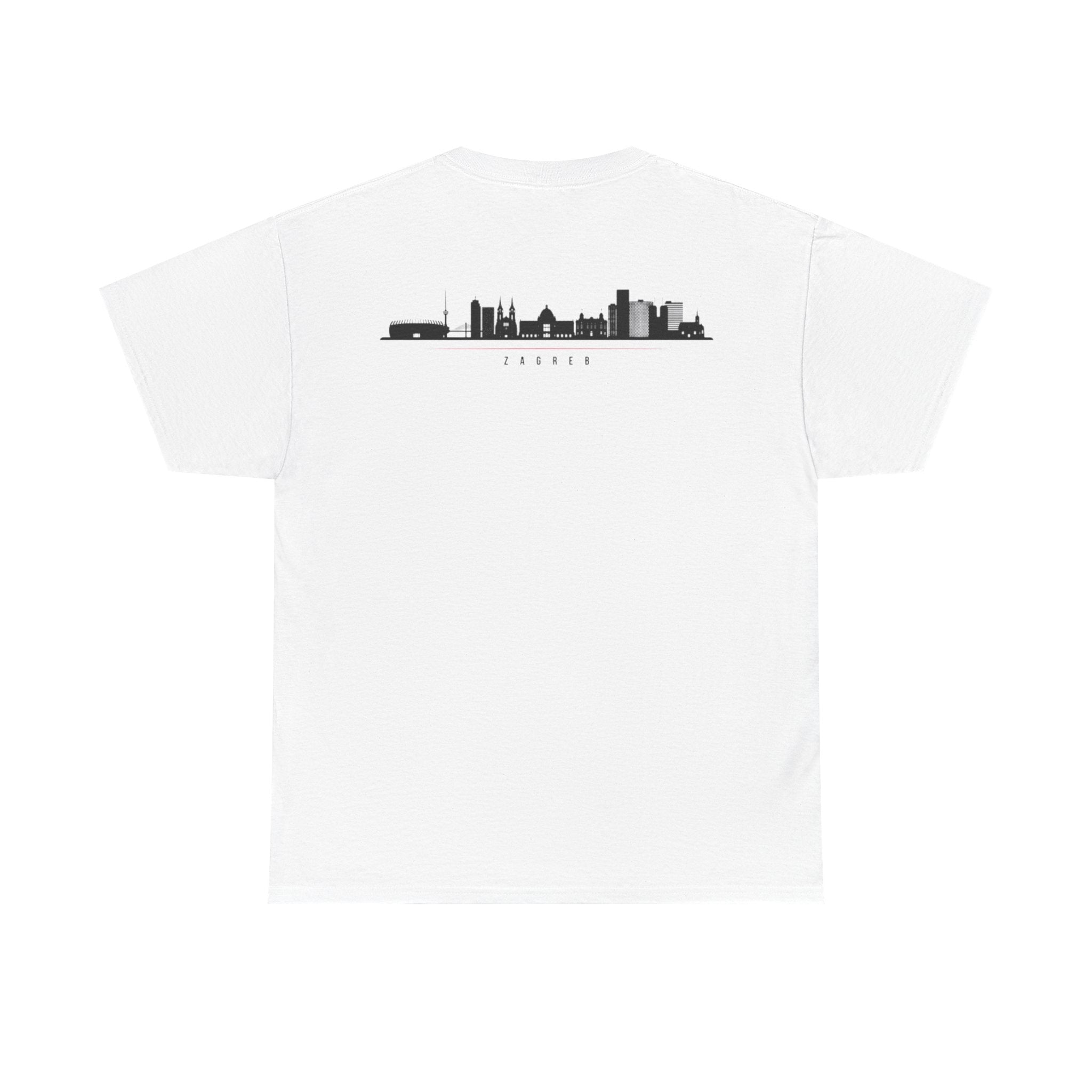 Croatia/Zagreb Unisex Heavy Cotton Tee