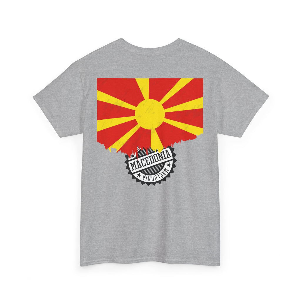Macedonian Balkan Blood Unisex Heavy Cotton Tee